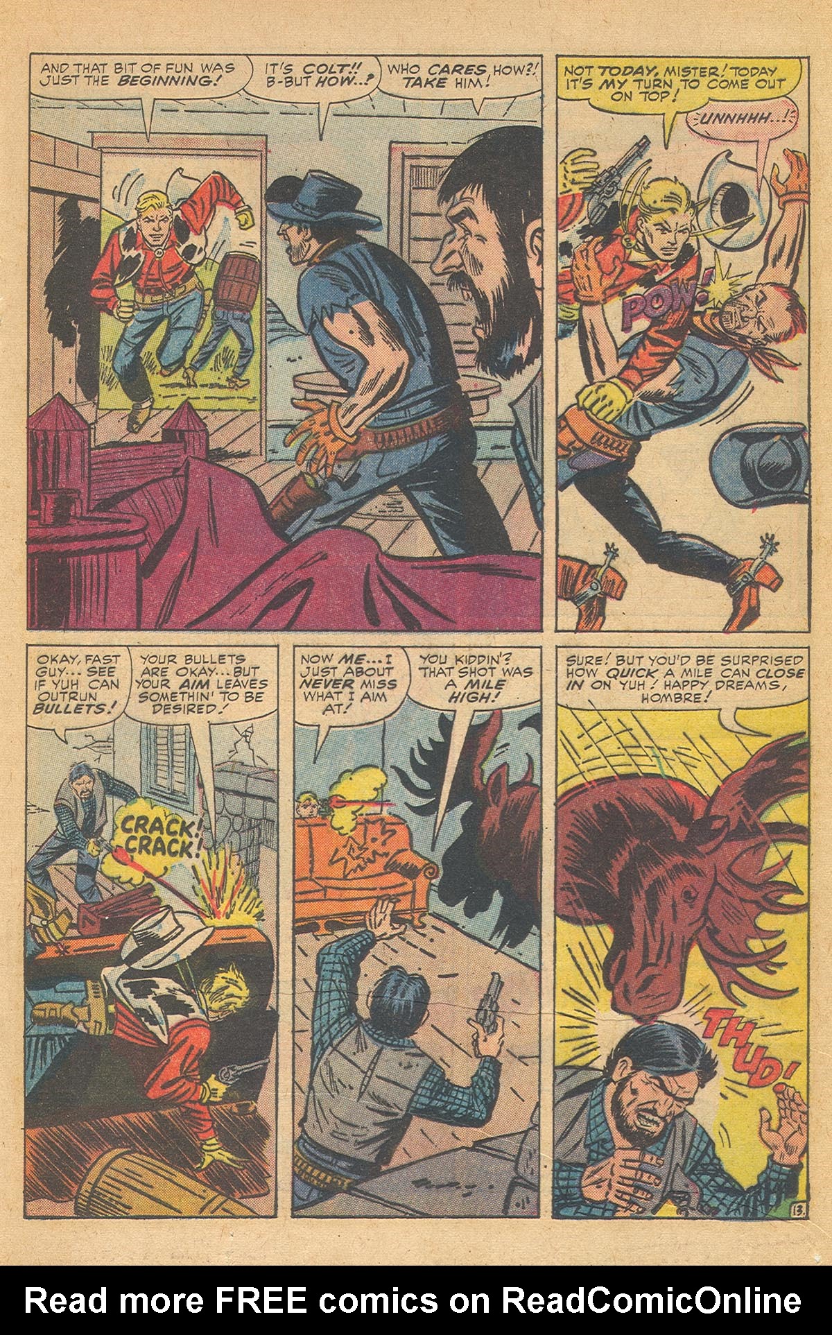 Read online Kid Colt Outlaw comic -  Issue #128 - 17