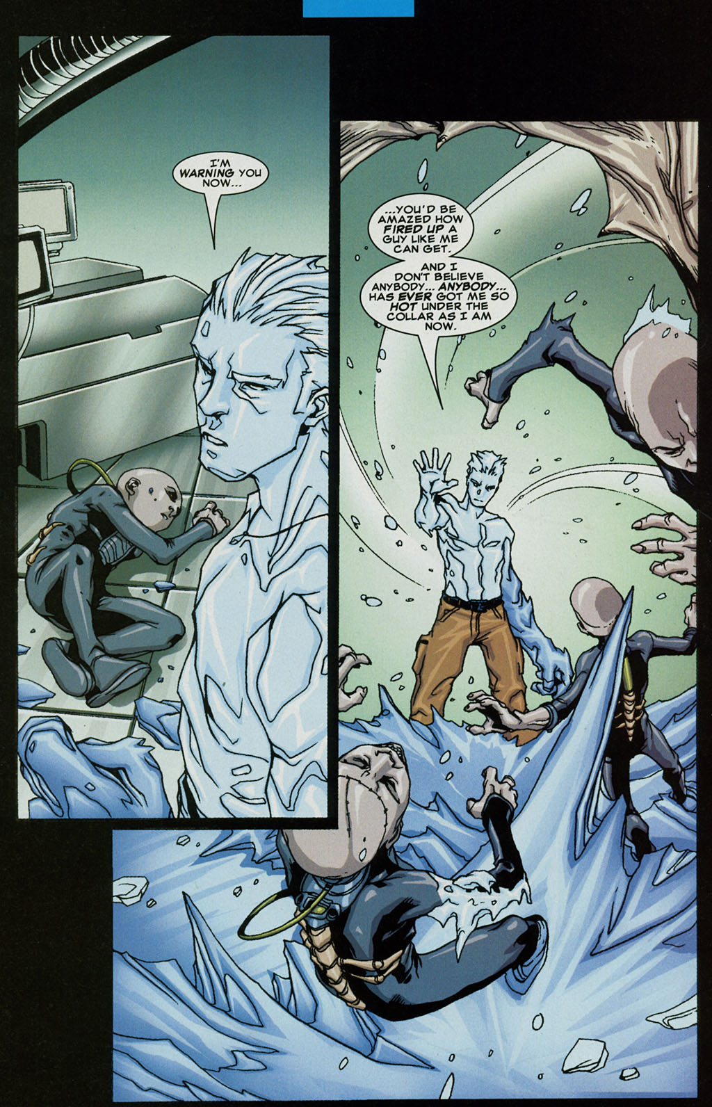 Read online Iceman (2001) comic -  Issue #4 - 12