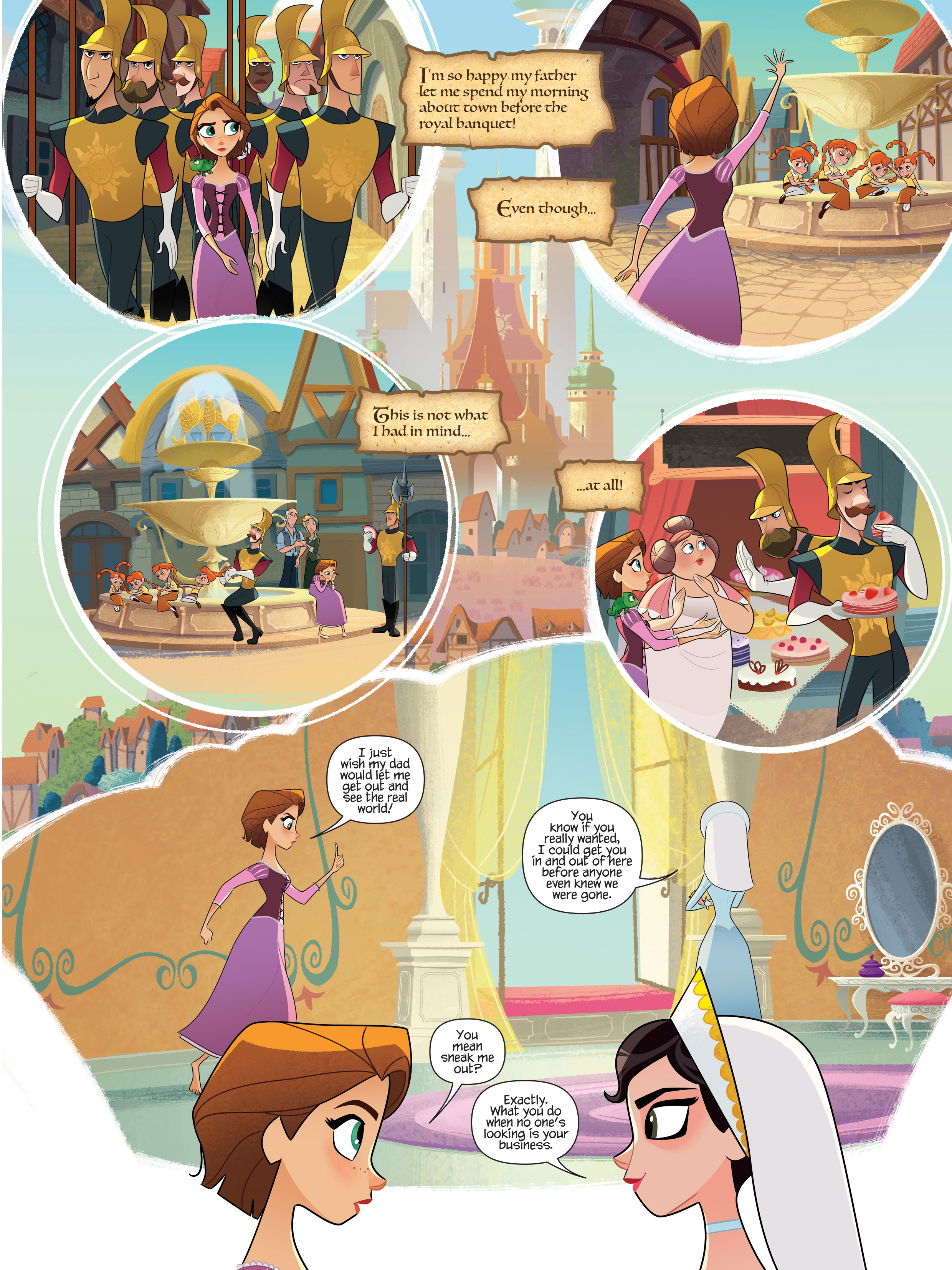 Read online Tangled: The Series-Adventure Is Calling comic -  Issue # Full - 12