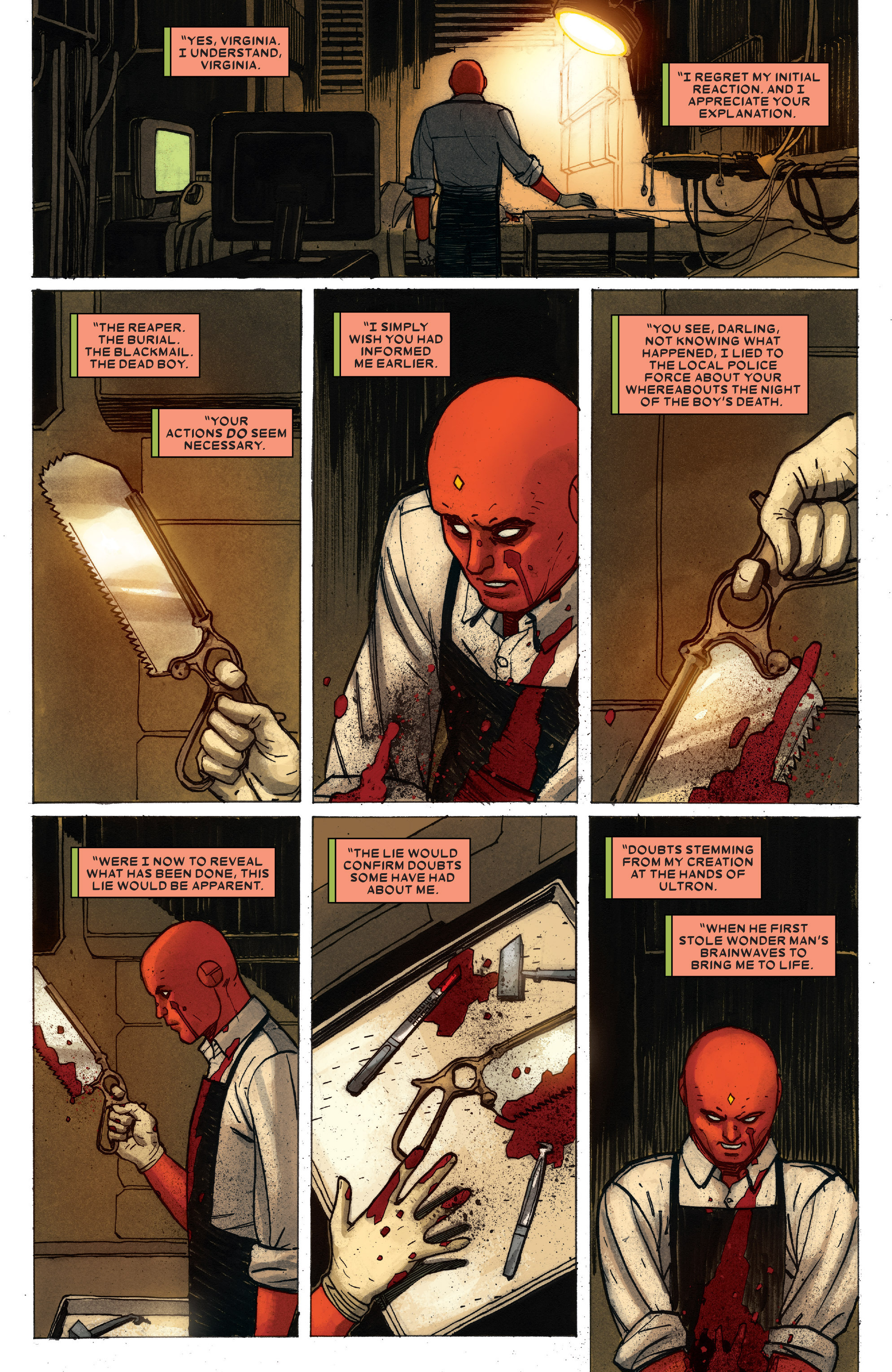 Read online Vision comic -  Issue #6 - 14