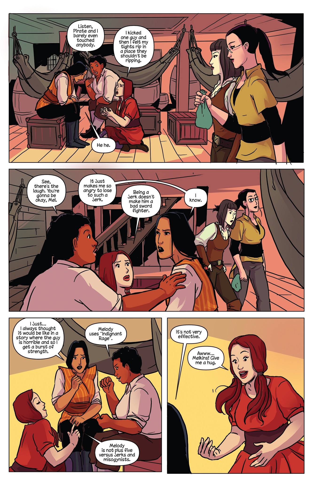 Read online Princeless Raven Year Two: Love and Revenge comic -  Issue #4 - 7