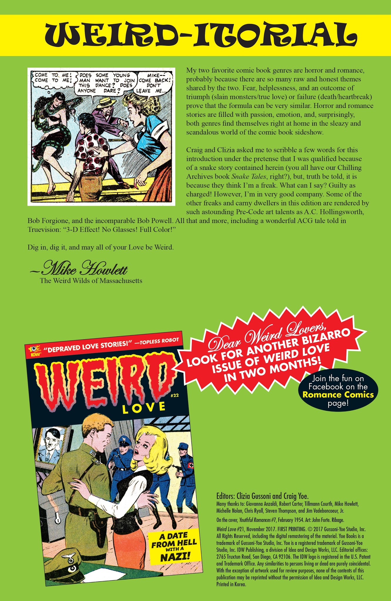 Read online Weird Love comic -  Issue #21 - 2