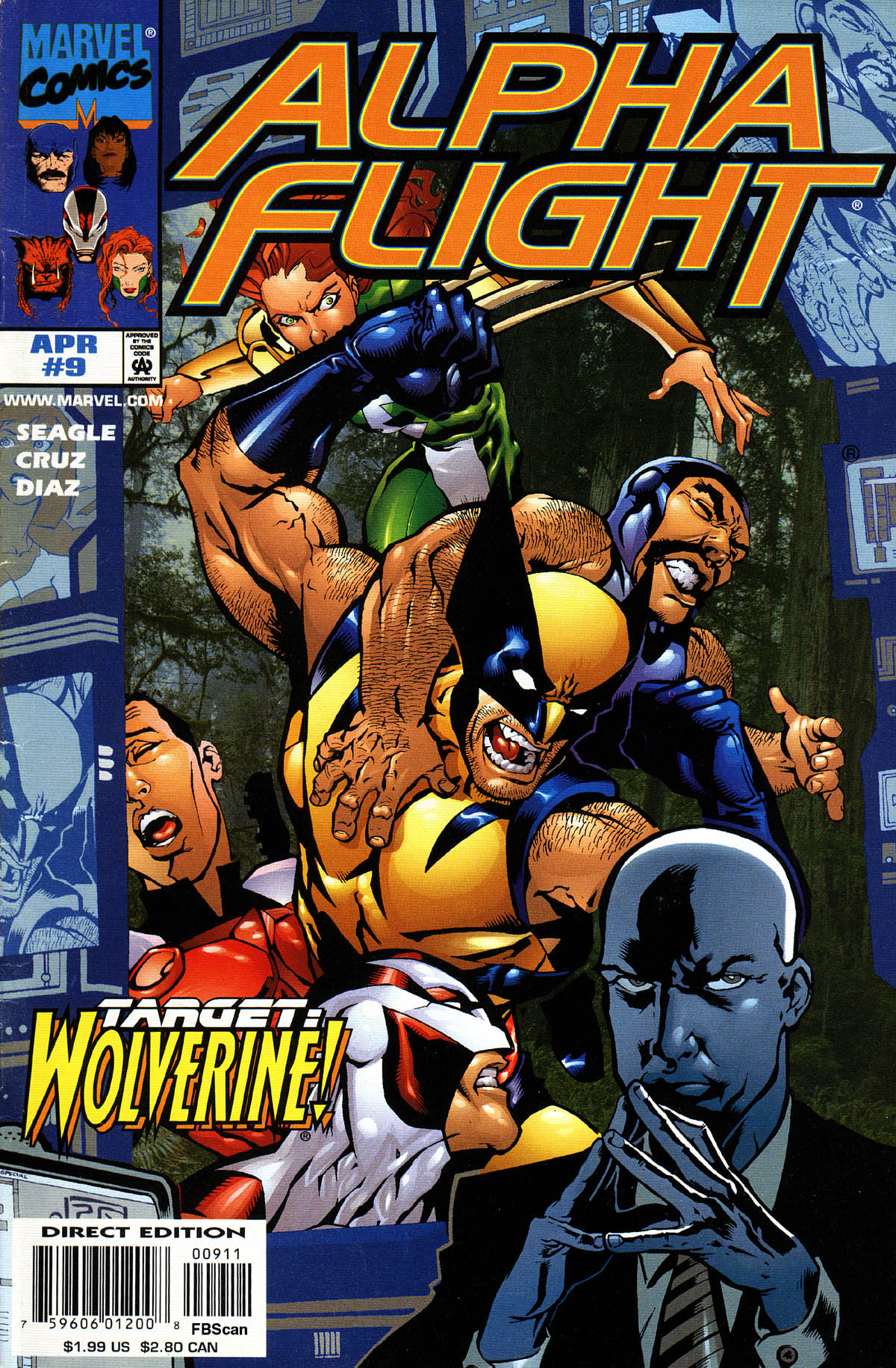 Read online Alpha Flight (1997) comic -  Issue #9 - 1