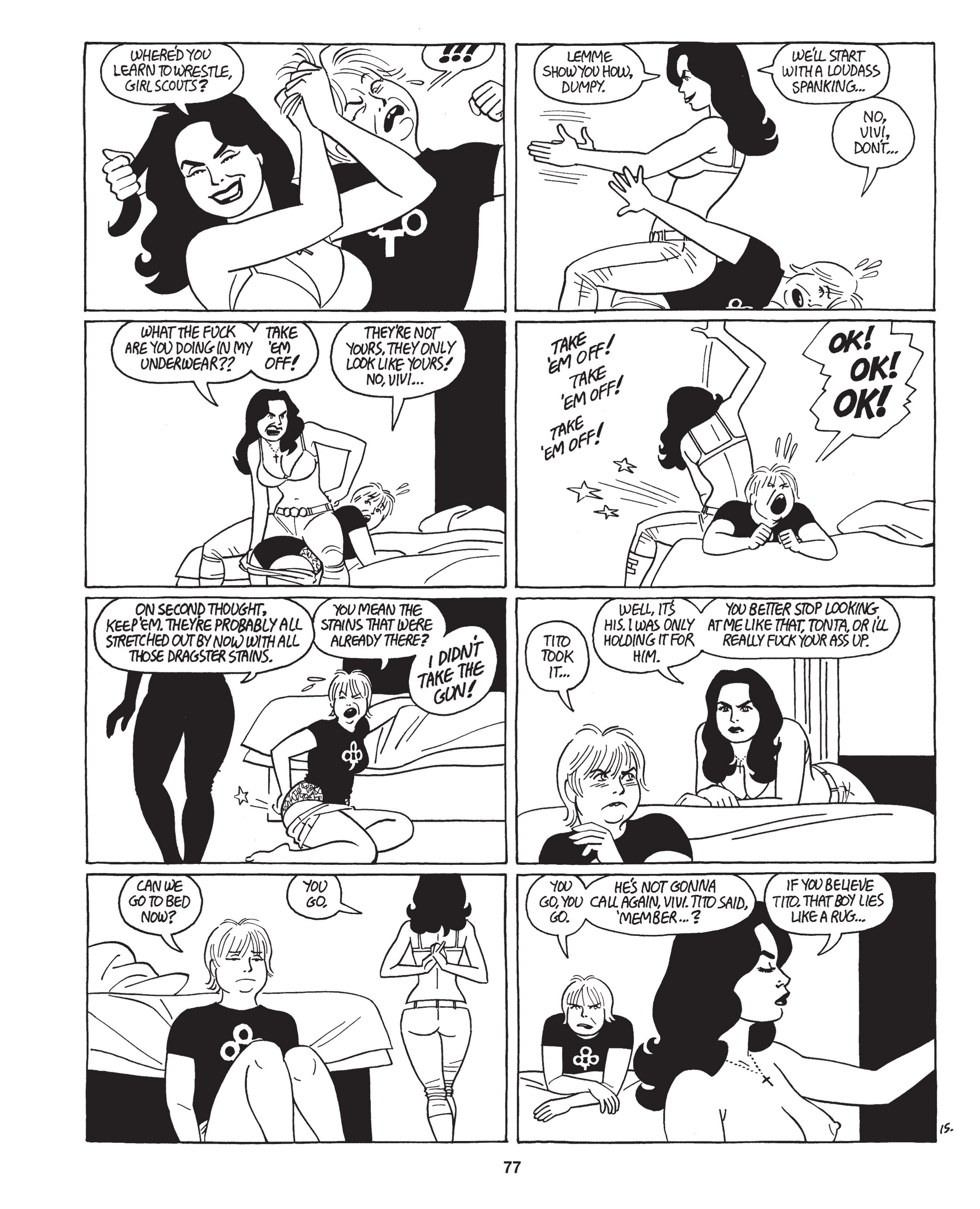Read online Love and Rockets: New Stories comic -  Issue #5 - 78