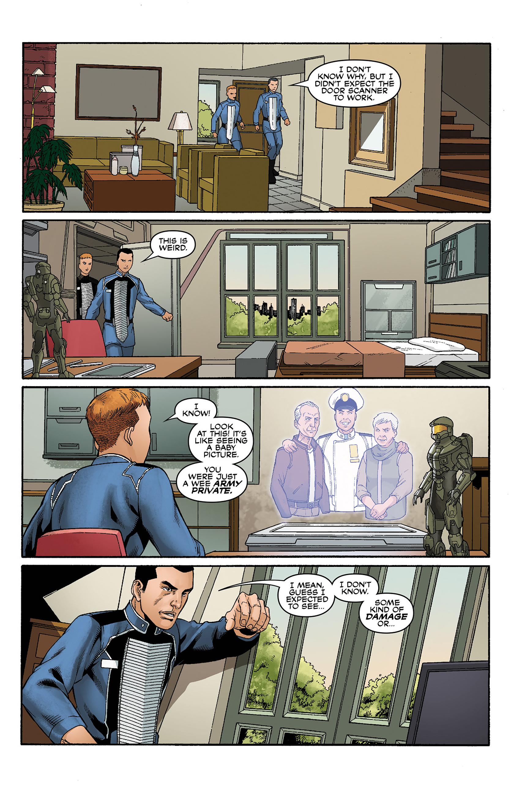 Read online Halo: Escalation comic -  Issue #7 - 15