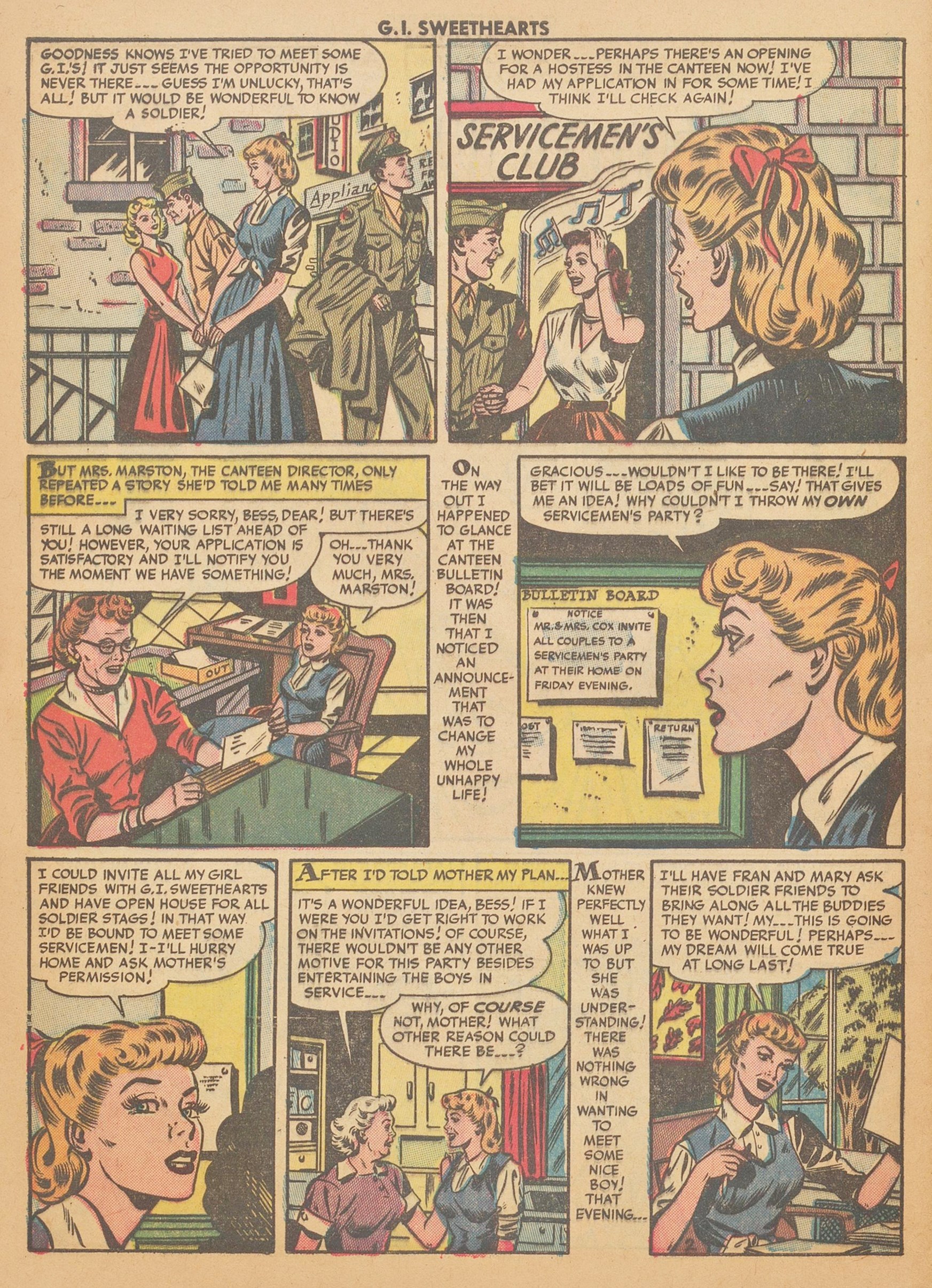 Read online G.I. Sweethearts comic -  Issue #38 - 28