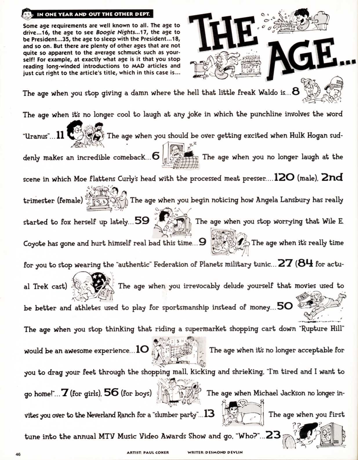 Read online MAD comic -  Issue #406 - 48