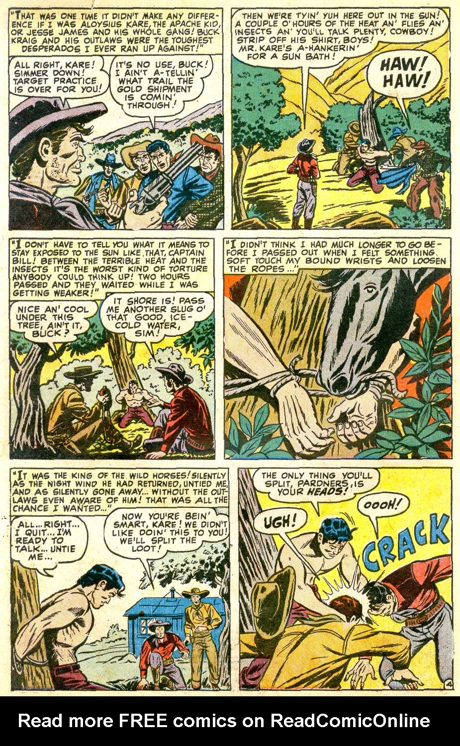 Read online Apache Kid comic -  Issue #8 - 6