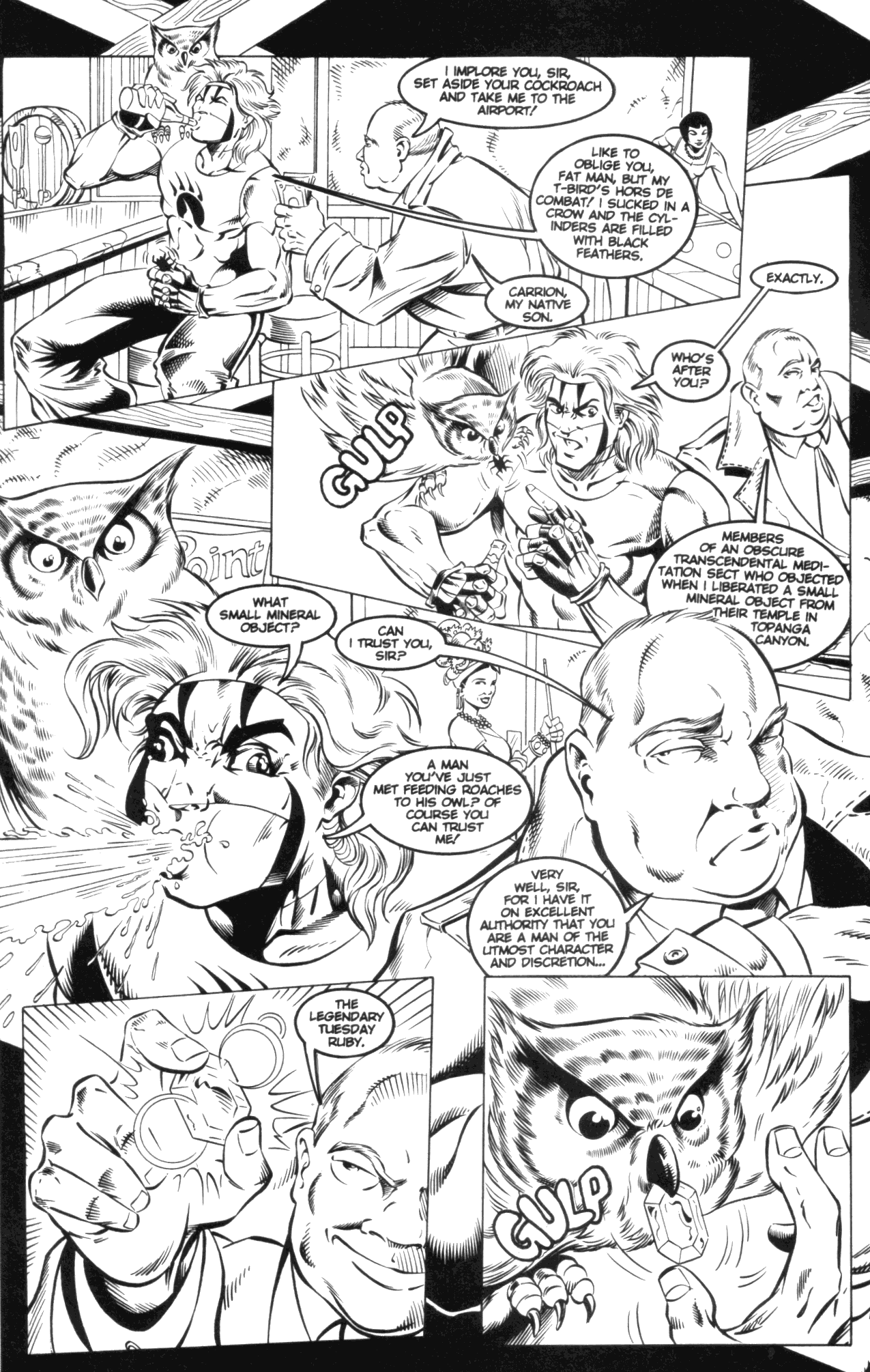 Read online The Badger (1997) comic -  Issue #10 - 4
