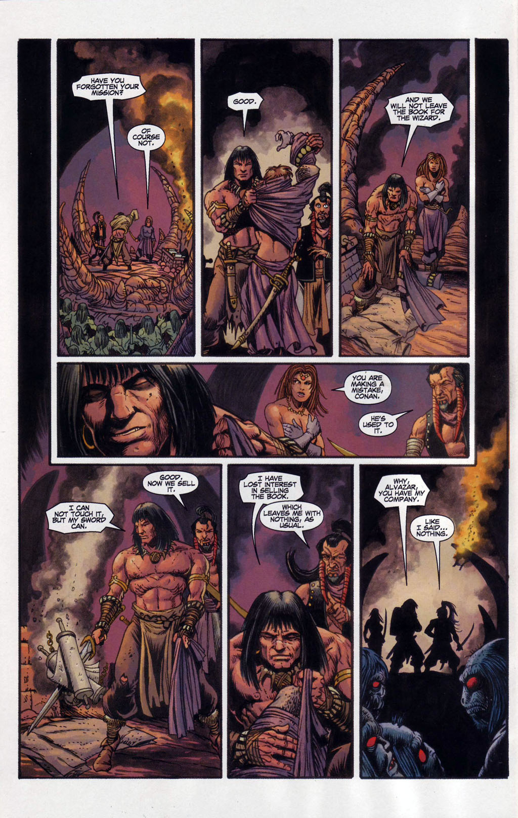 Read online Conan and the Songs of the Dead comic -  Issue #5 - 8