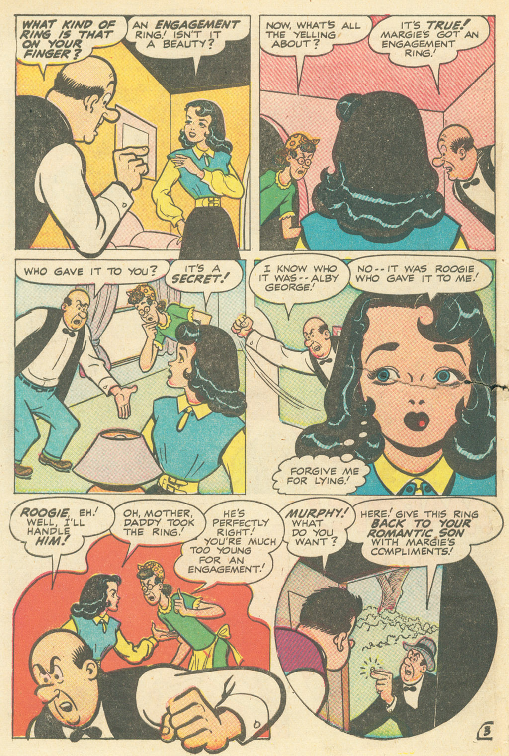 Read online Margie Comics comic -  Issue #37 - 46