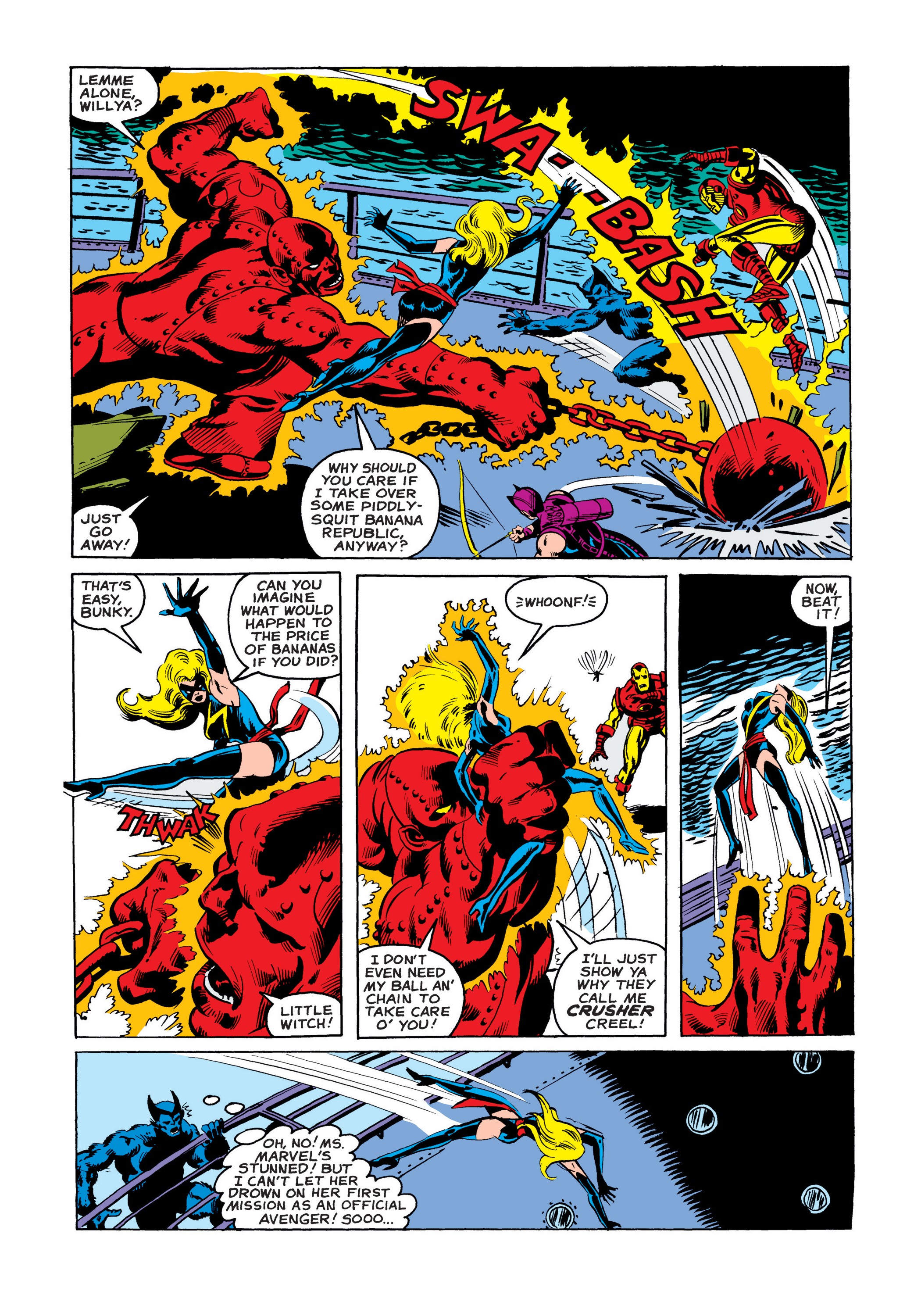 Read online Marvel Masterworks: The Avengers comic -  Issue # TPB 18 (Part 2) - 54