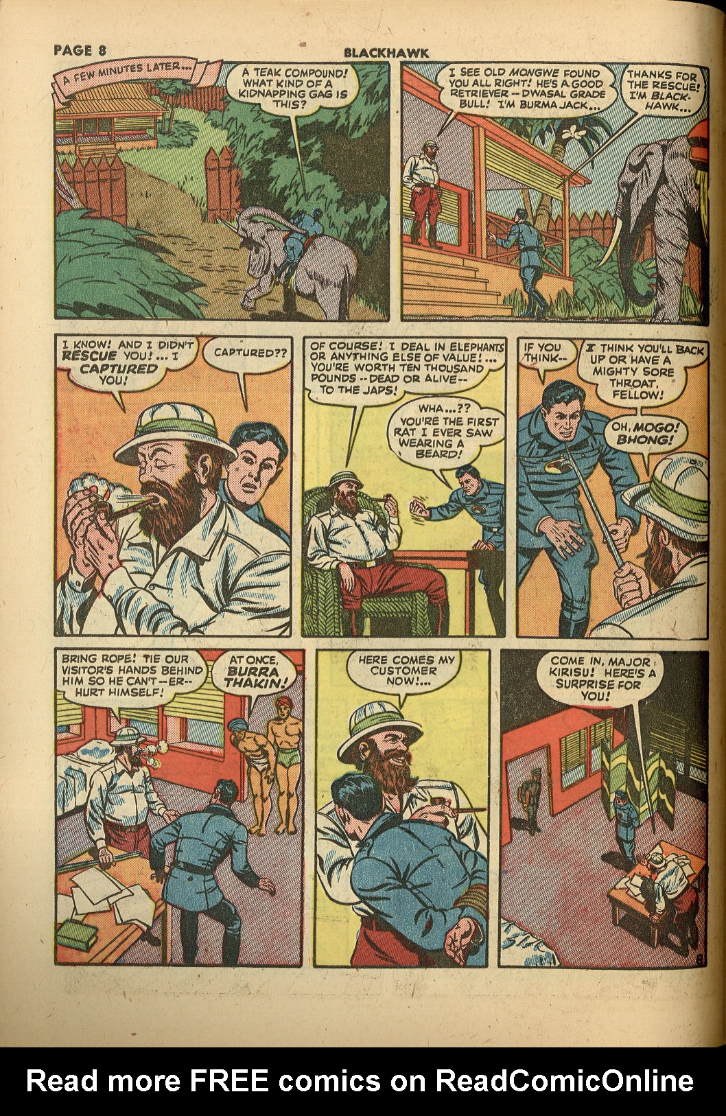Read online Blackhawk (1957) comic -  Issue #9 - 10