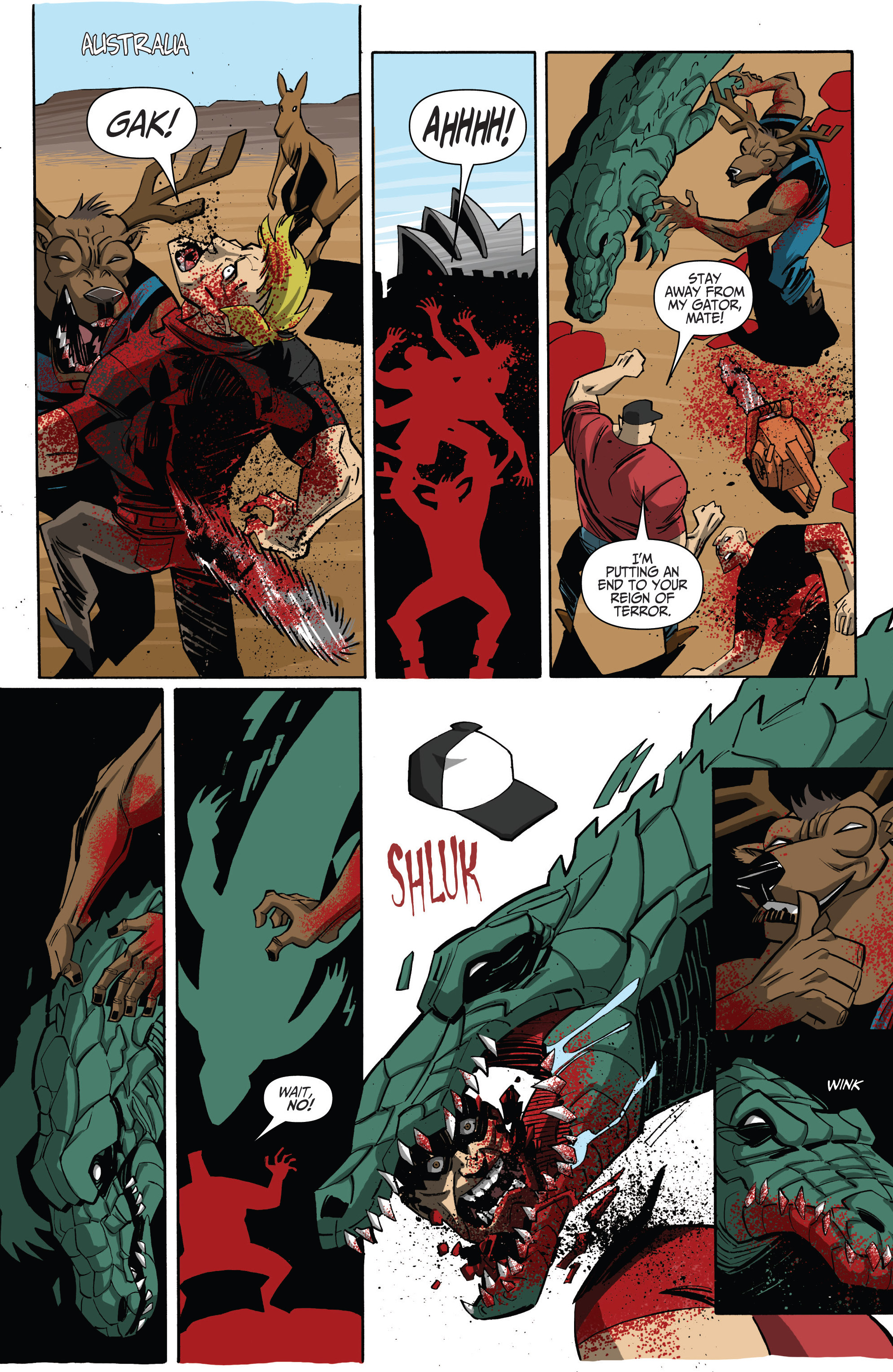 Read online Chainsaw Reindeer comic -  Issue # Full - 15