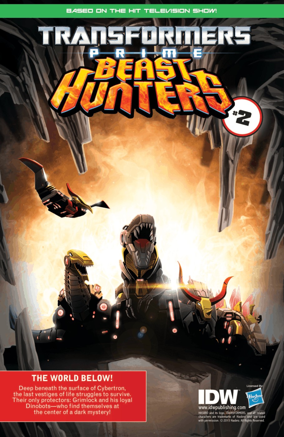 Read online Transformers Prime: Beast Hunters comic -  Issue #1 - 25