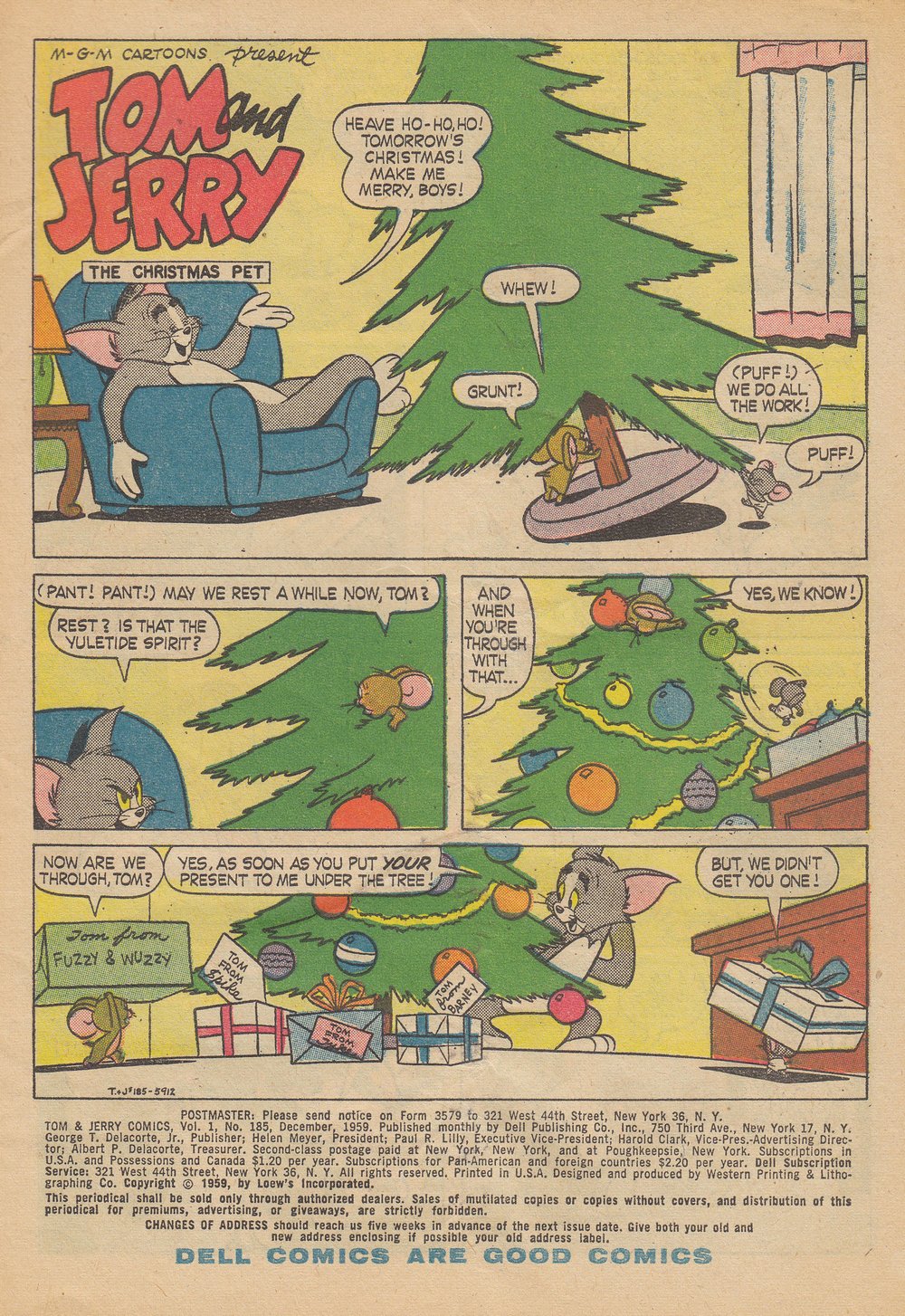 Read online Tom & Jerry Comics comic -  Issue #185 - 3