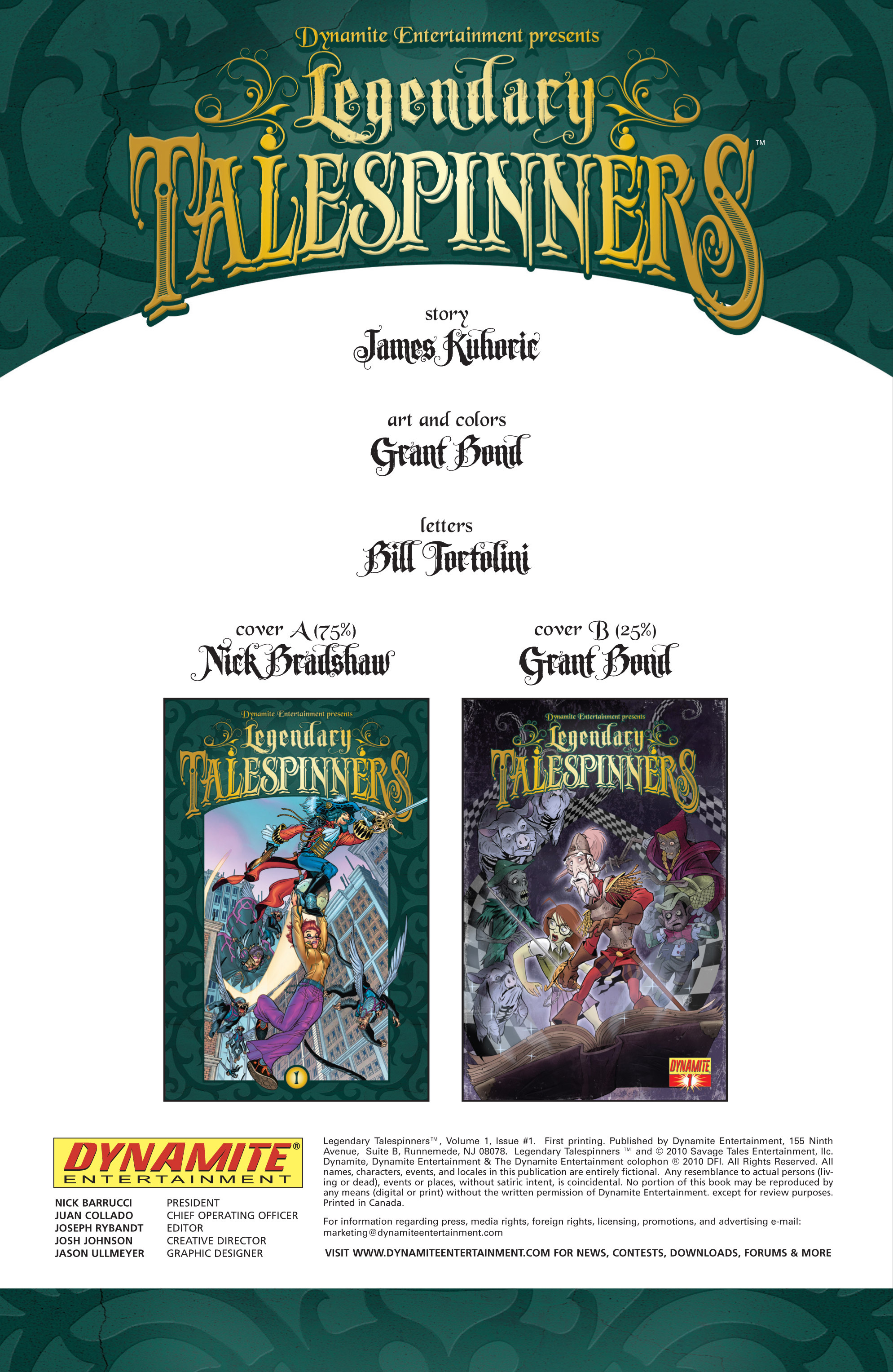 Read online Legendary Talespinners comic -  Issue #1 - 3