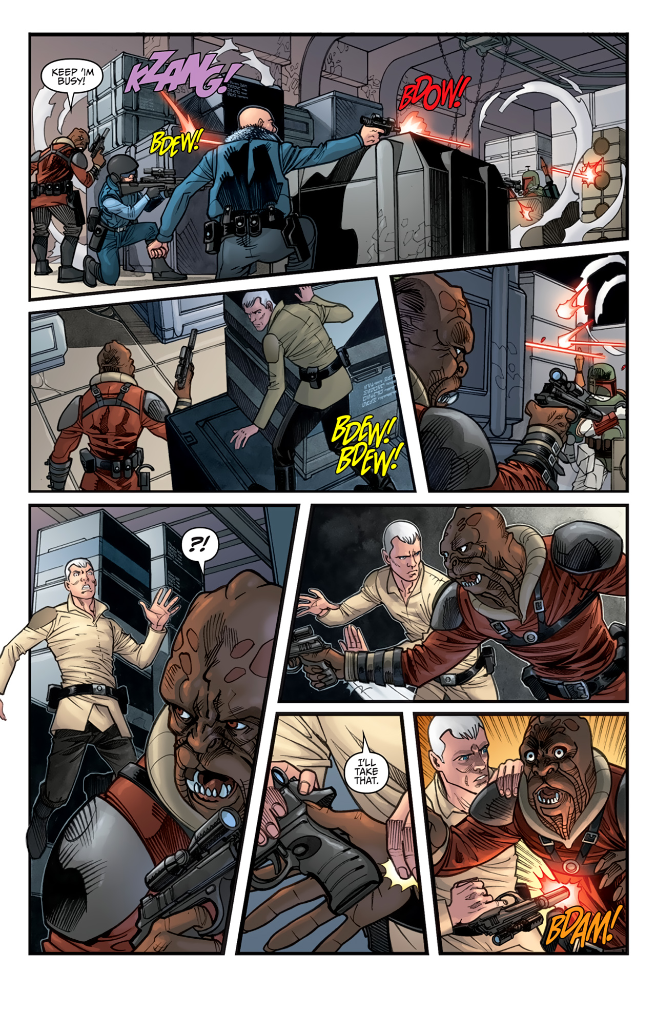 Read online Star Wars: Agent Of The Empire - Hard Targets comic -  Issue #5 - 7