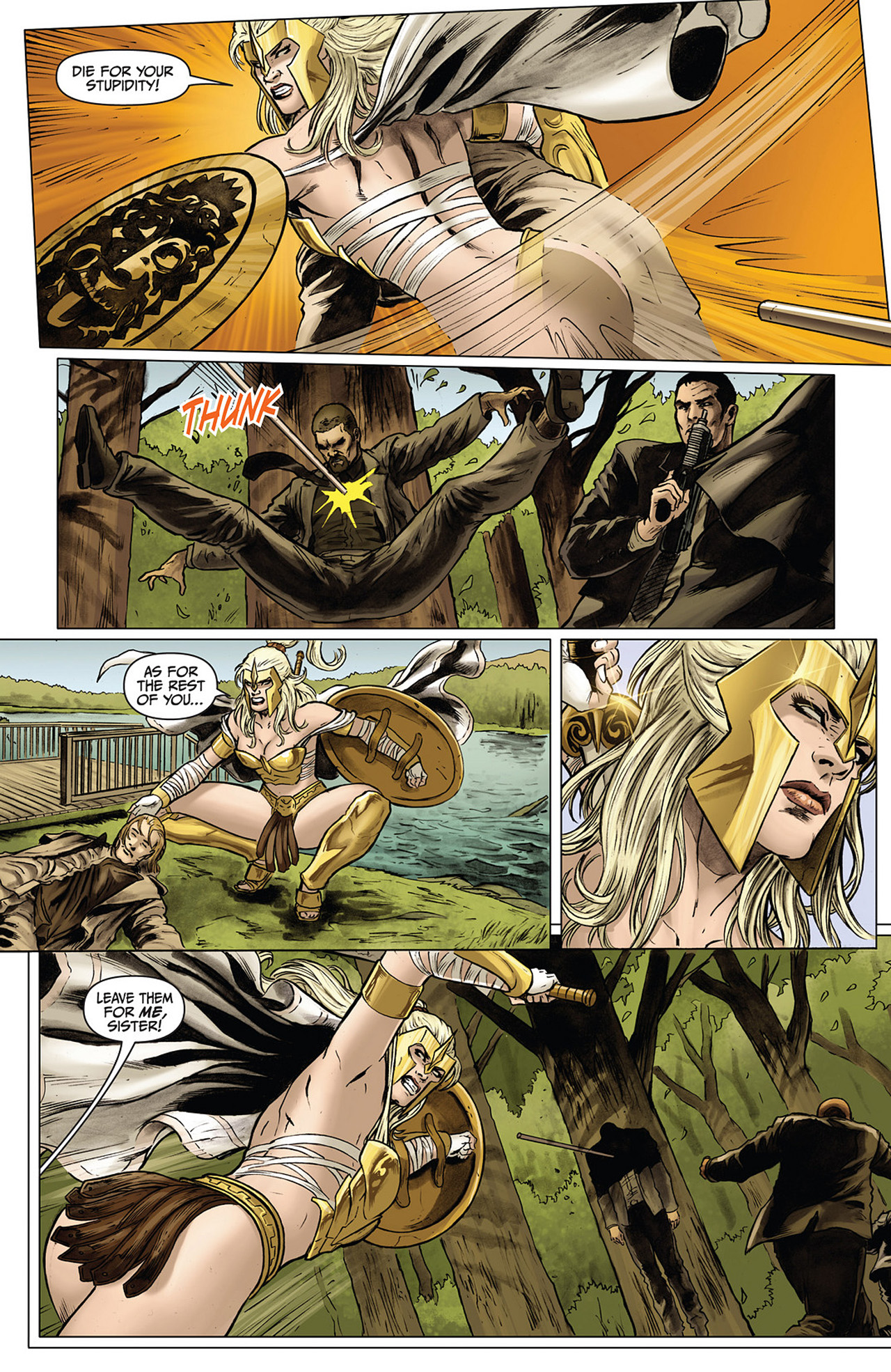 Read online Athena comic -  Issue #4 - 7