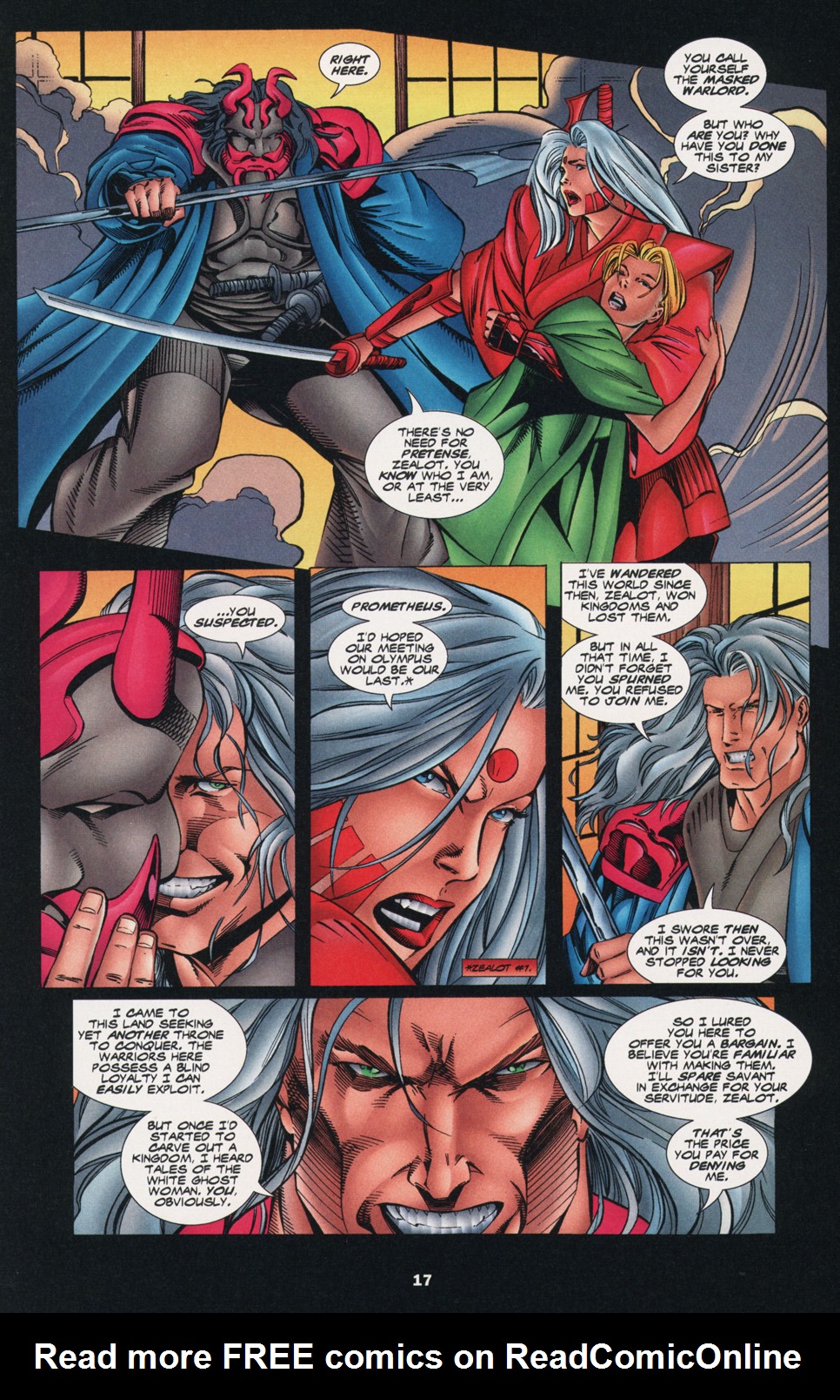 Read online Zealot comic -  Issue #2 - 17