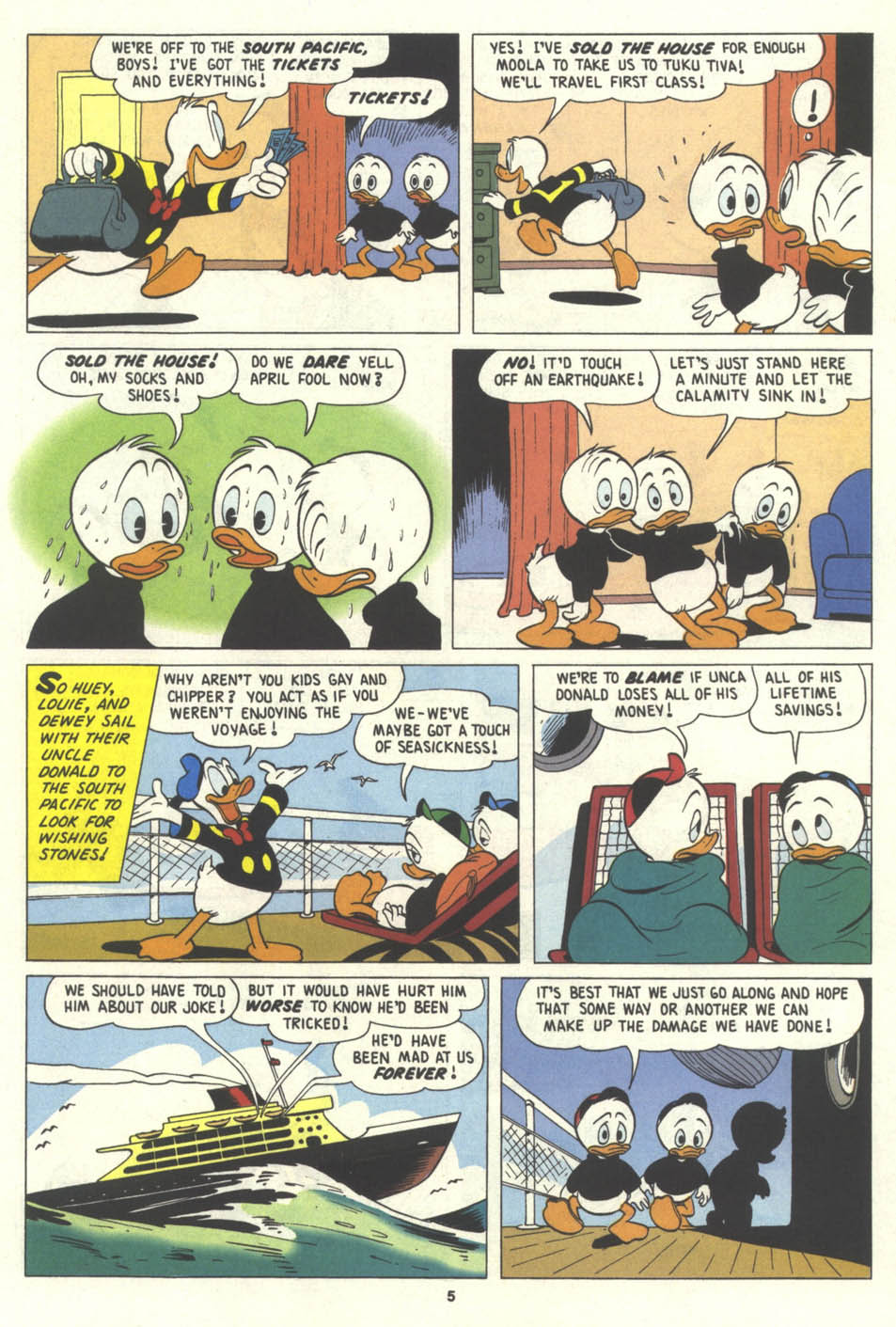 Read online Walt Disney's Comics and Stories comic -  Issue #572 - 7