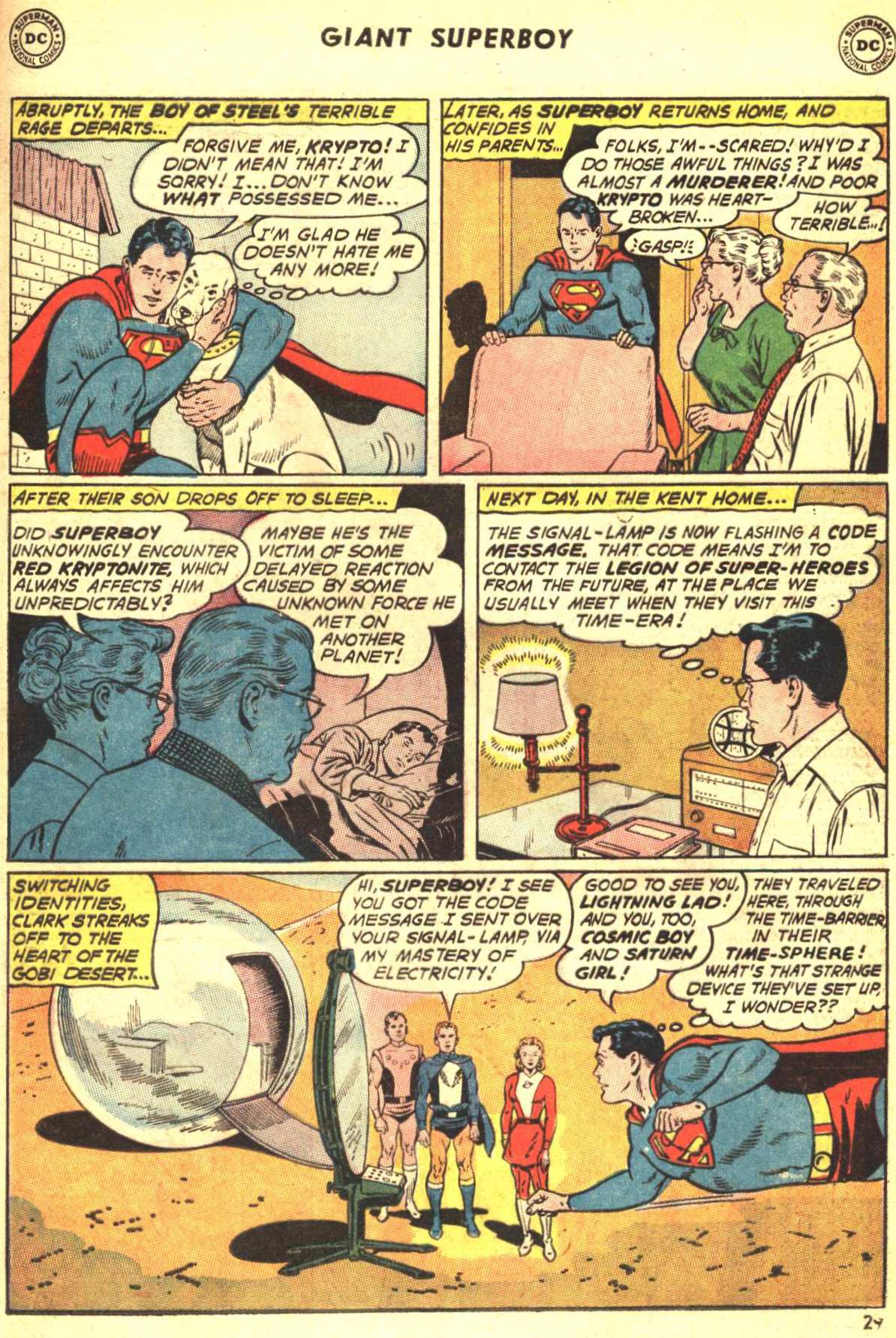Read online Superboy (1949) comic -  Issue #147 - 28