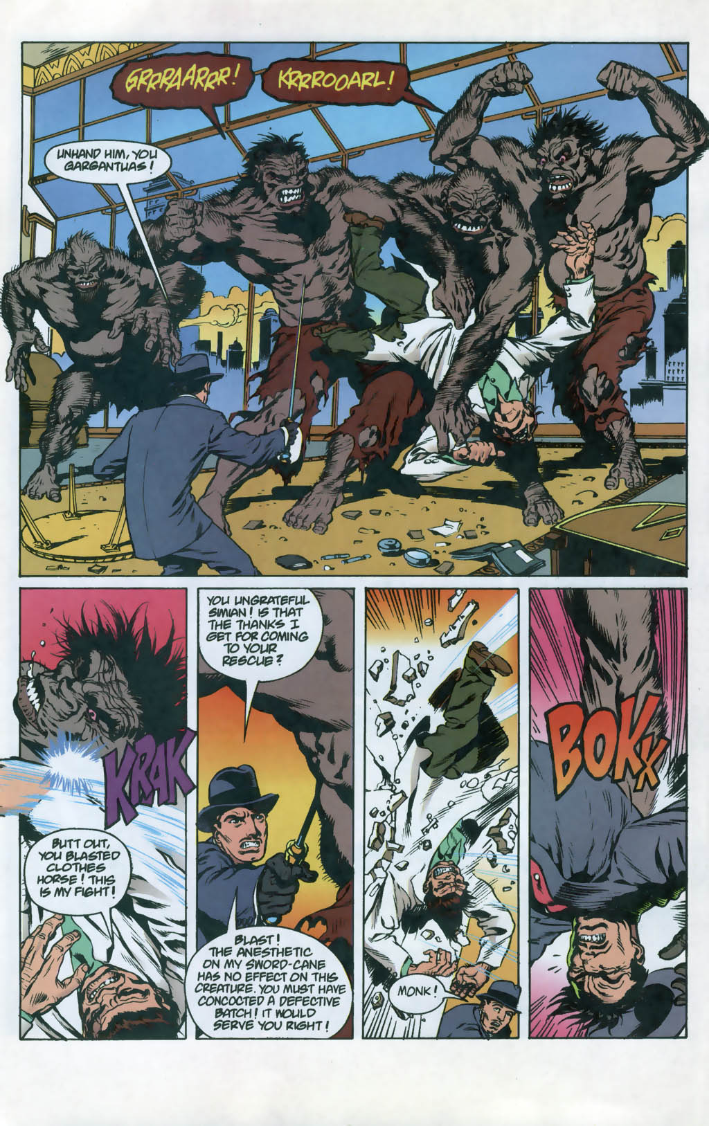 Read online The Shadow and Doc Savage comic -  Issue #1 - 20