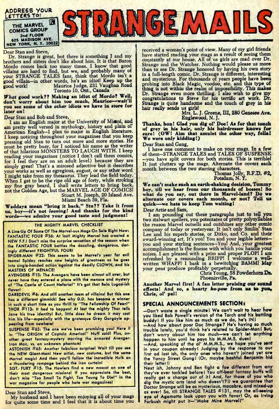 Read online Strange Tales (1951) comic -  Issue #130 - 33