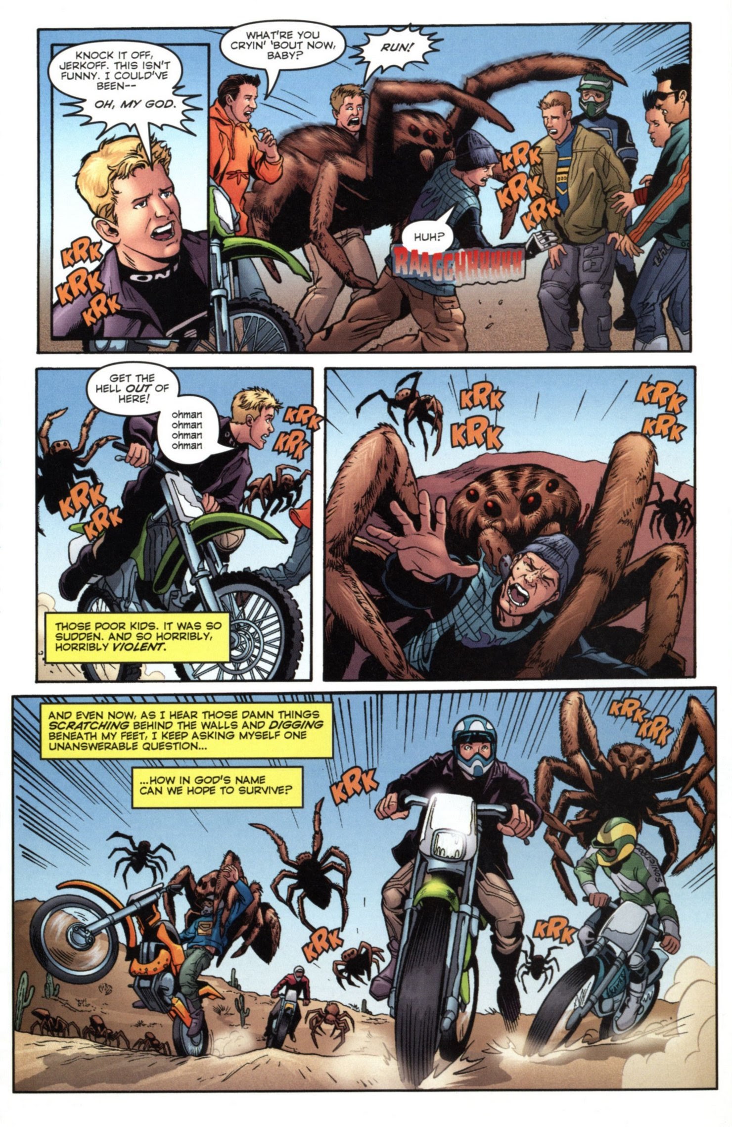 Read online Eight Legged Freaks comic -  Issue # Full - 32