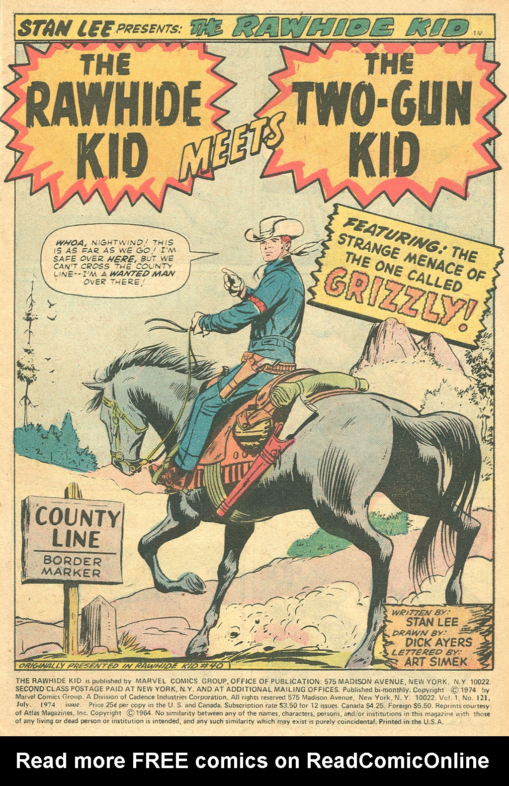 Read online The Rawhide Kid comic -  Issue #121 - 3