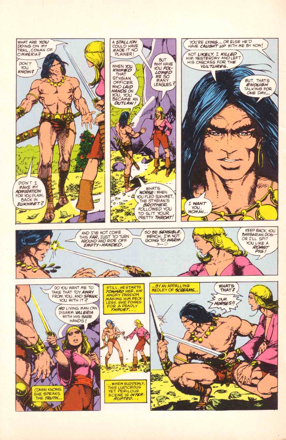 Read online Robert E. Howard's Conan the Barbarian comic -  Issue # Full - 6