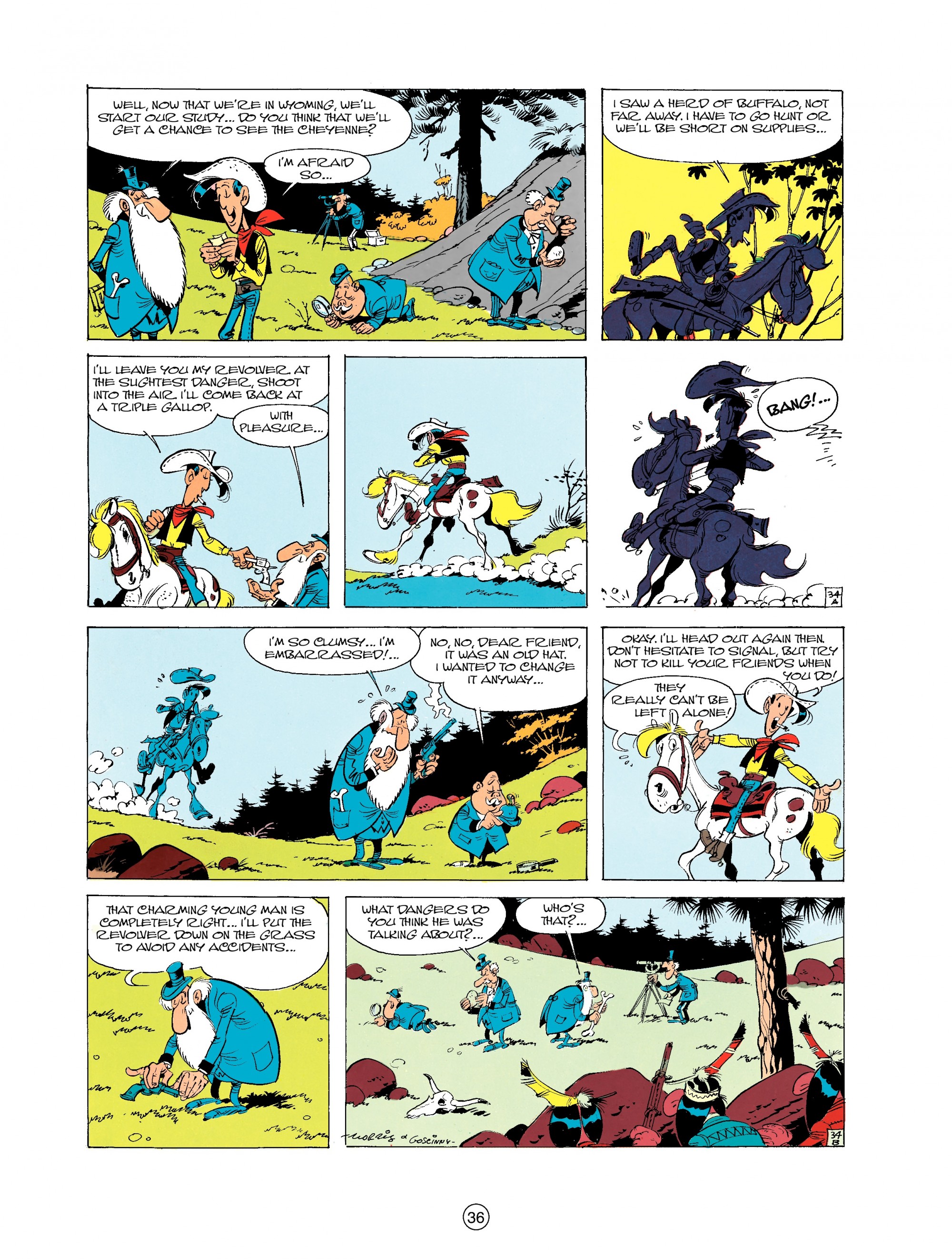 Read online A Lucky Luke Adventure comic -  Issue #16 - 36