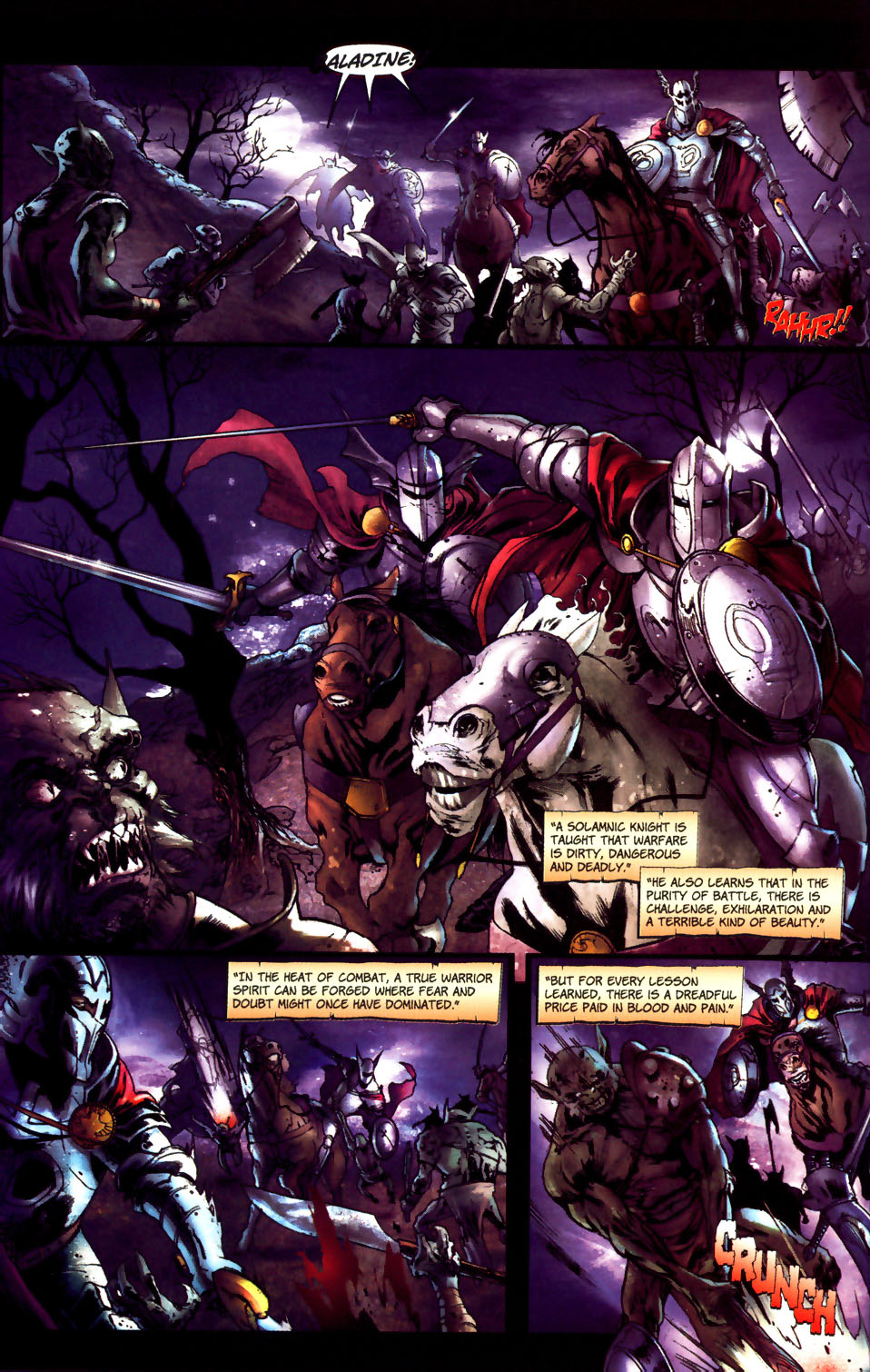 Read online Dragonlance: The Legend of Huma comic -  Issue #1 - 9