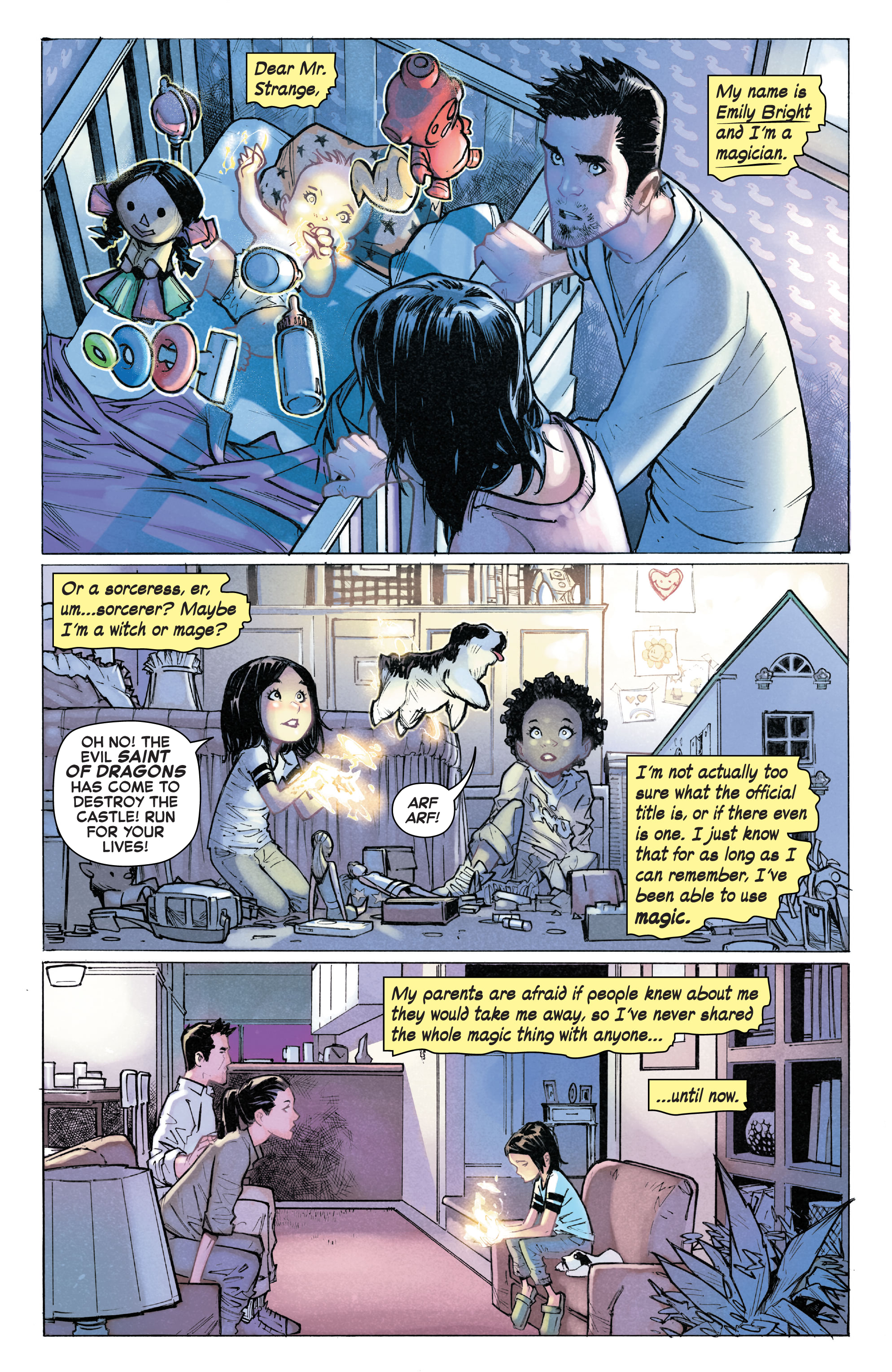 Read online Strange Academy comic -  Issue # _Director's Cut - 2