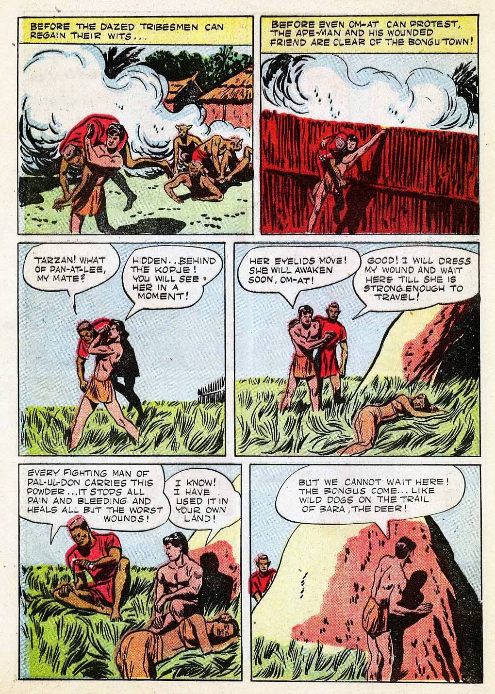 Read online Tarzan (1948) comic -  Issue #4 - 28