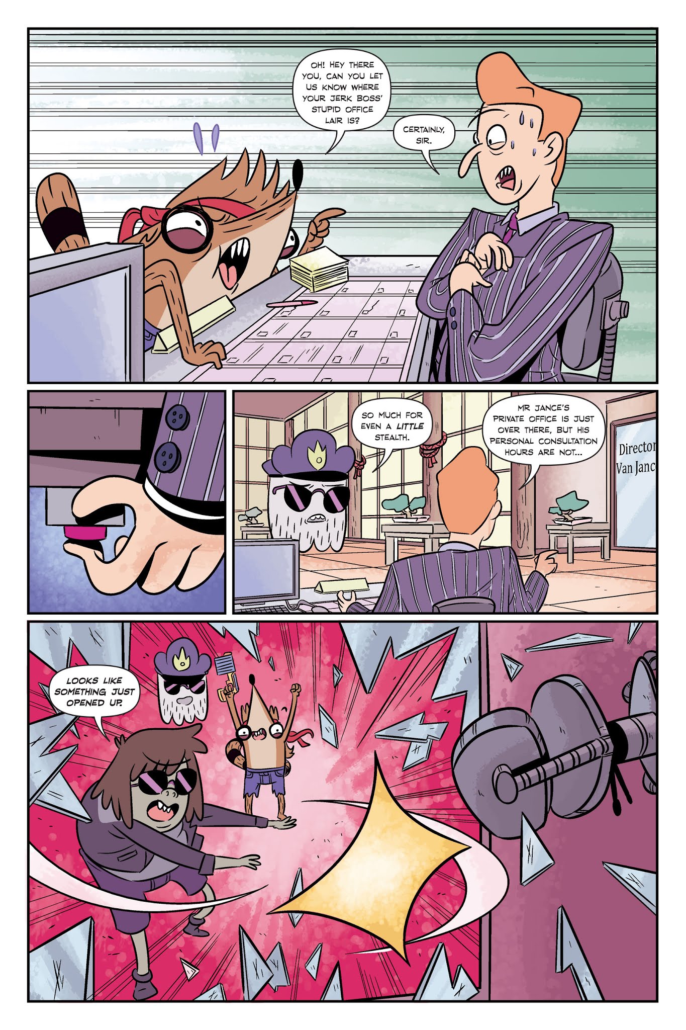 Read online Regular Show: Noir Means Noir, Buddy comic -  Issue # TPB (Part 1) - 95