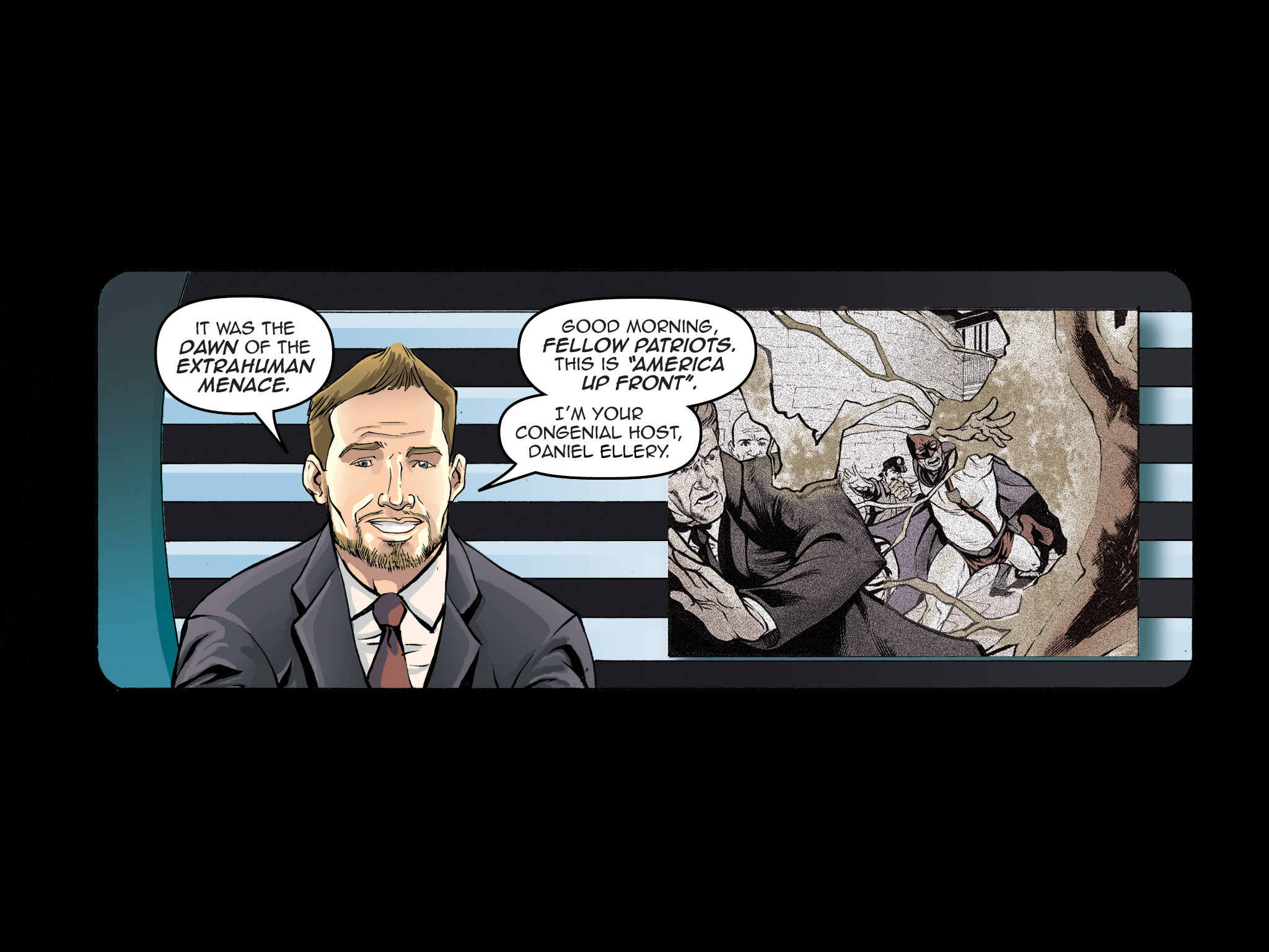 Read online The F1rst Hero comic -  Issue #2 - 12