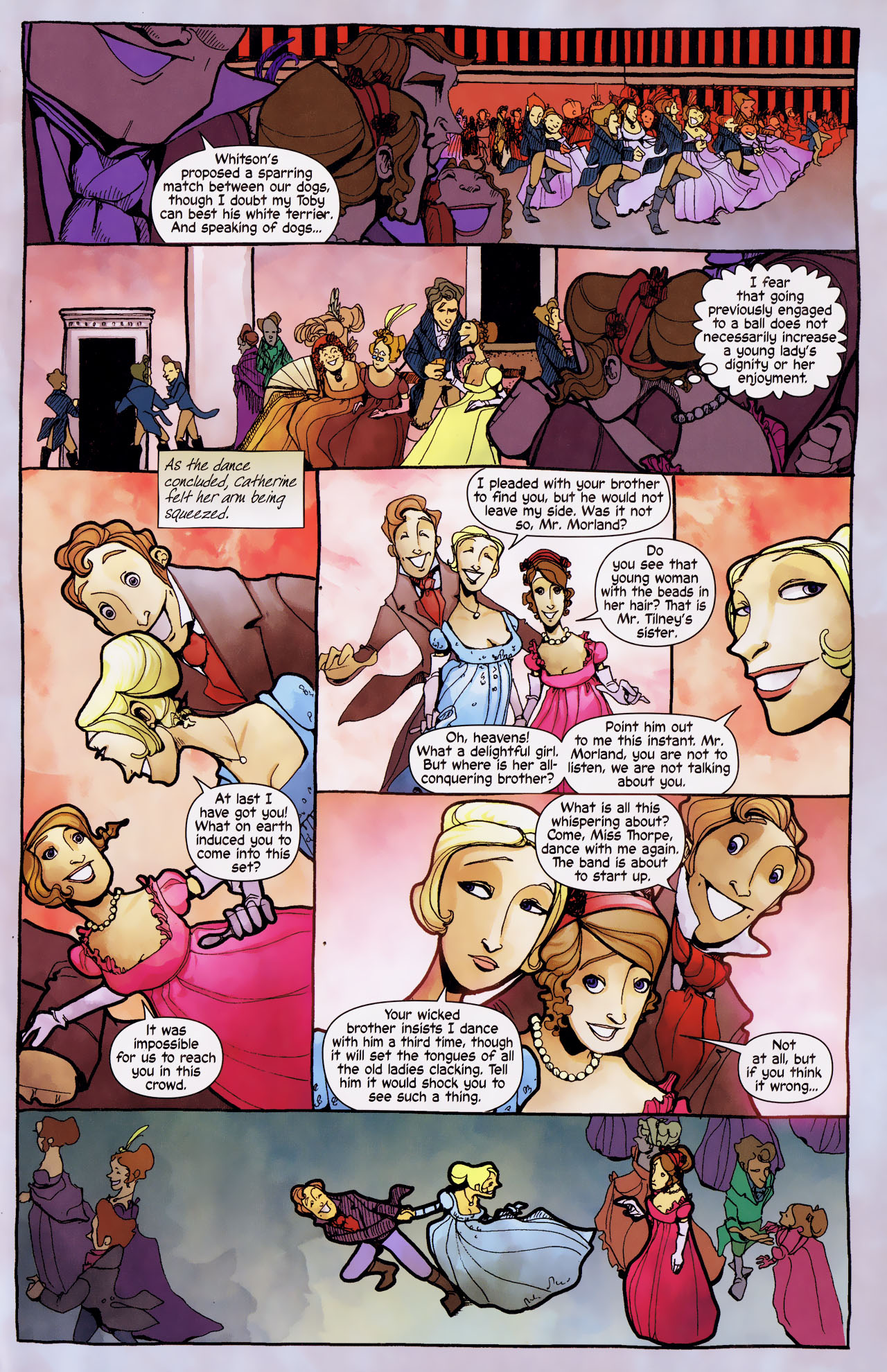 Read online Northanger Abbey comic -  Issue #1 - 19