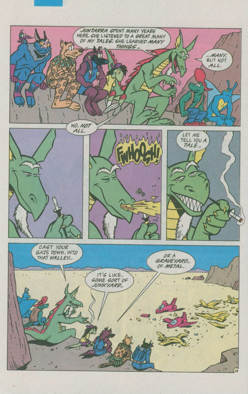Read online Mighty Mutanimals (1992) comic -  Issue #4 - 16