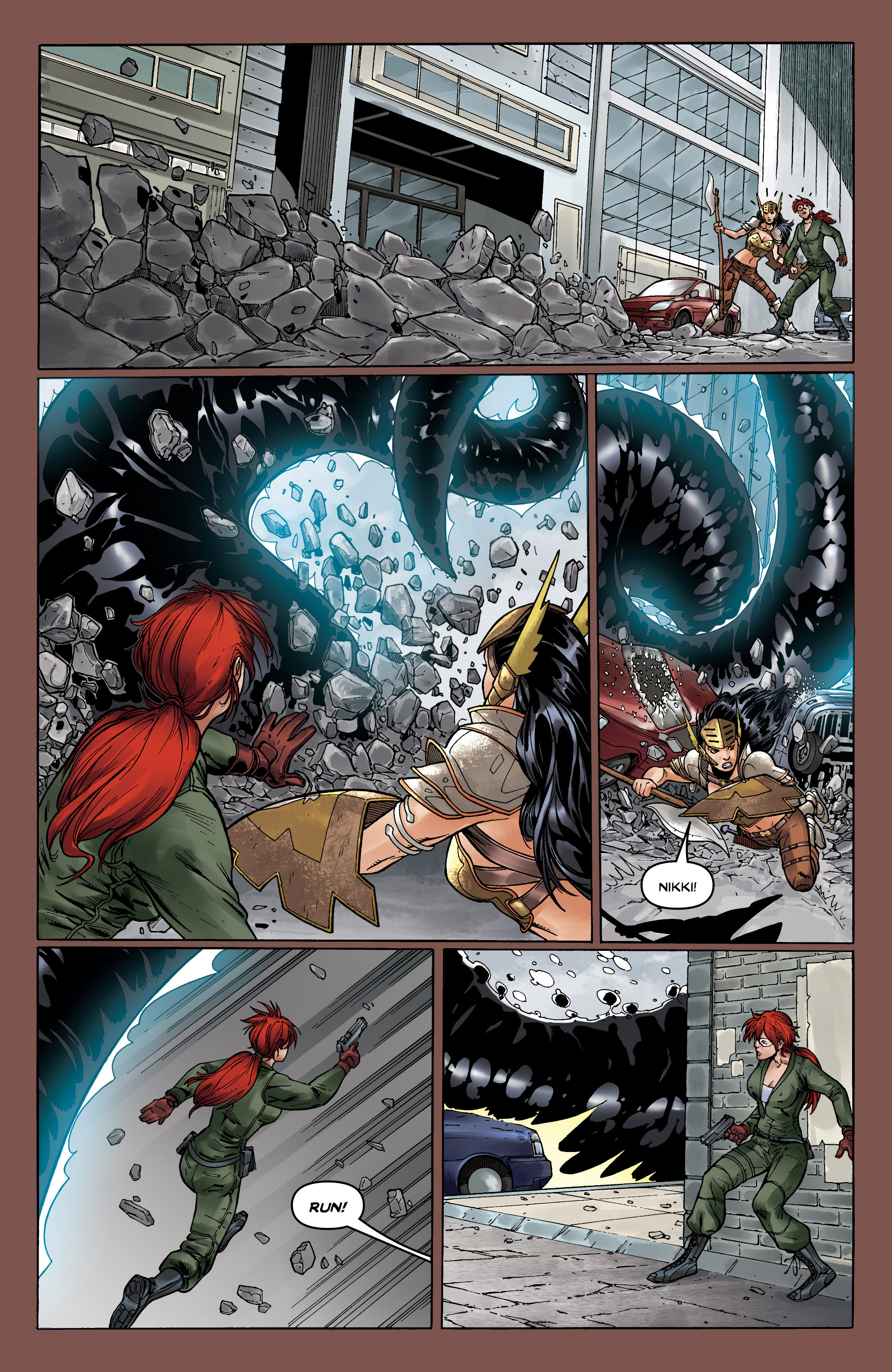 Read online War Goddess comic -  Issue #11 - 19