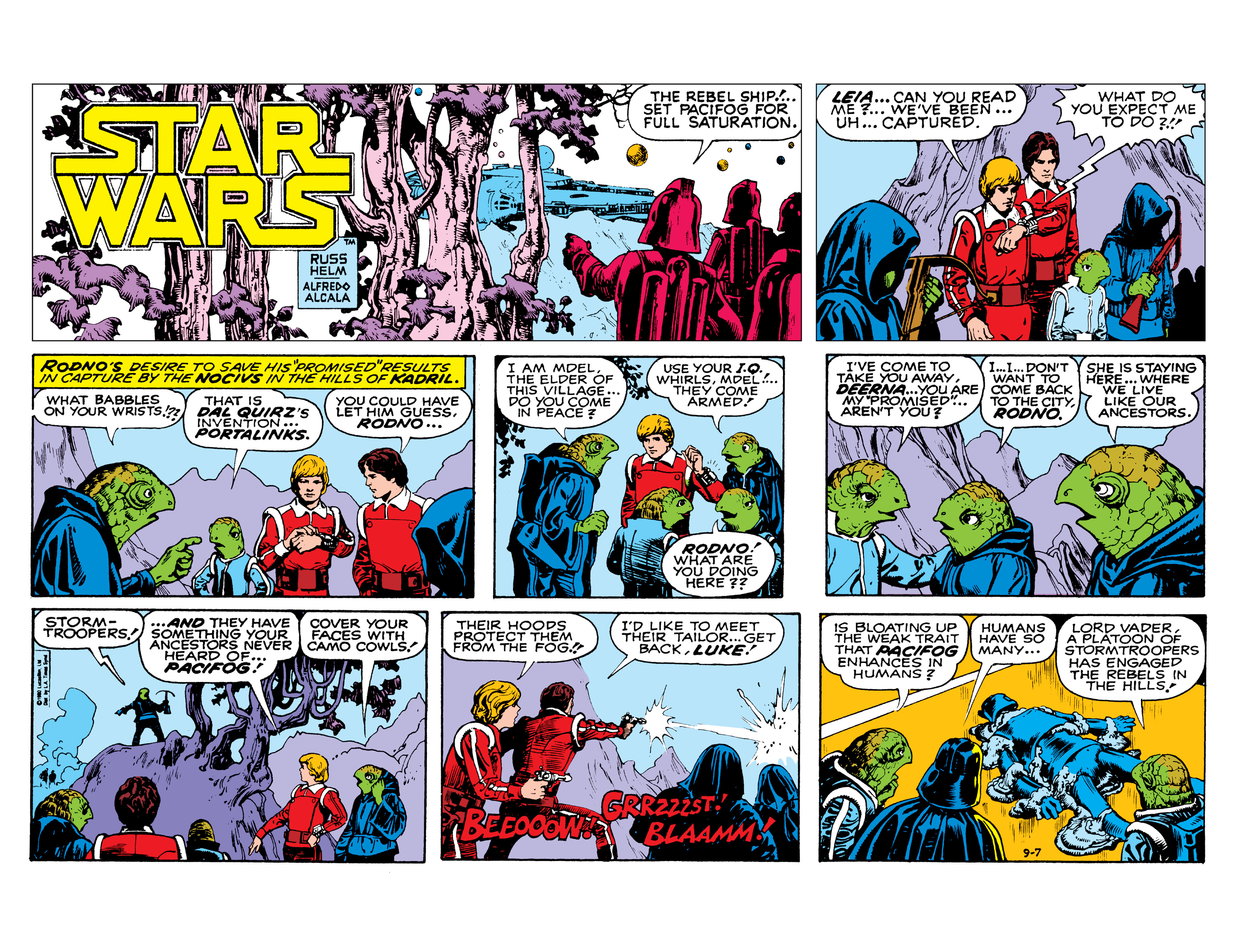 Read online Star Wars Legends: The Newspaper Strips - Epic Collection comic -  Issue # TPB (Part 3) - 92