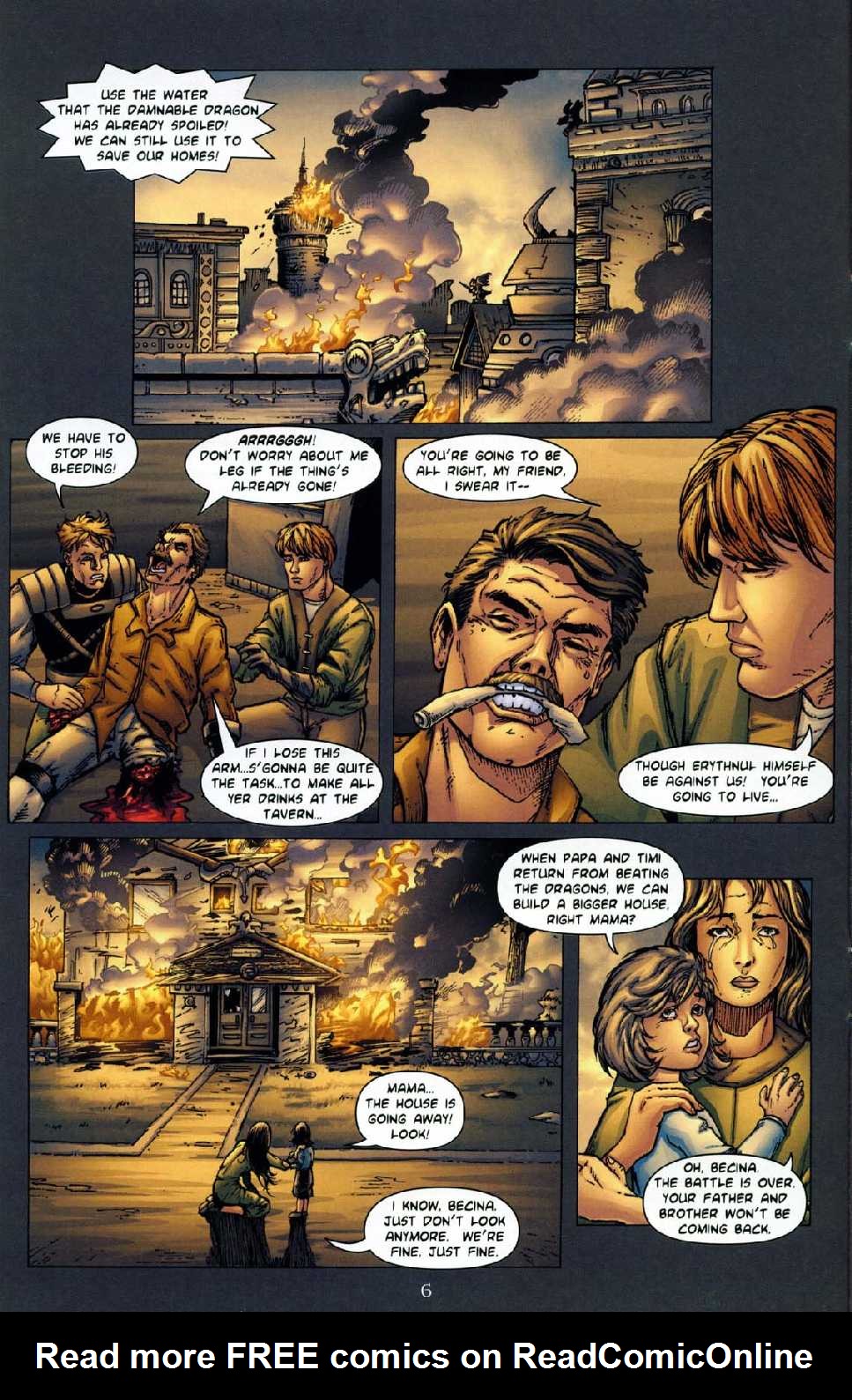 Read online Dungeons And Dragons: In The Shadow Of Dragons comic -  Issue #6 - 7