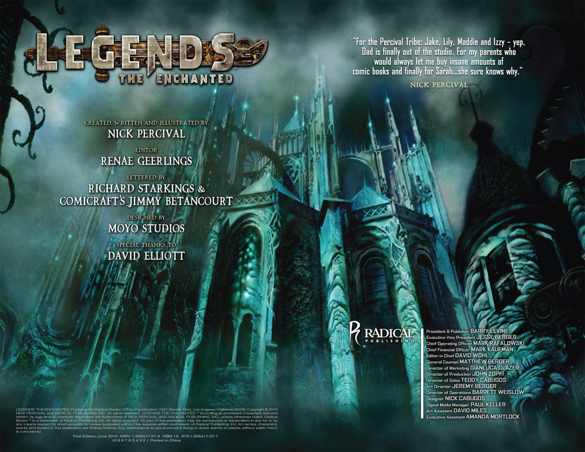 Read online Legends: The Enchanted comic -  Issue # TPB - 3
