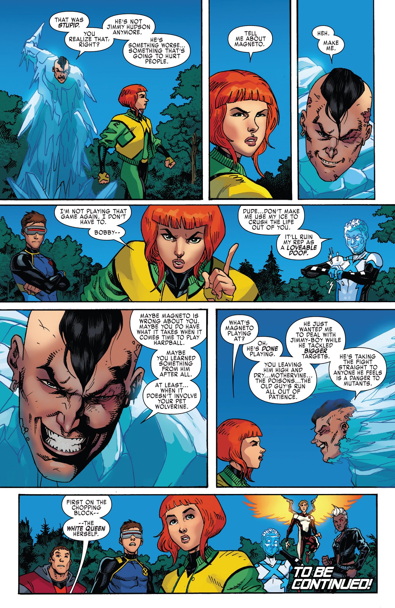 Read online X-Men: Blue comic -  Issue #30 - 18