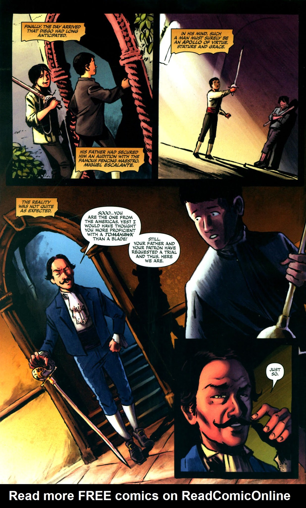 Read online Zorro (2008) comic -  Issue #3 - 14