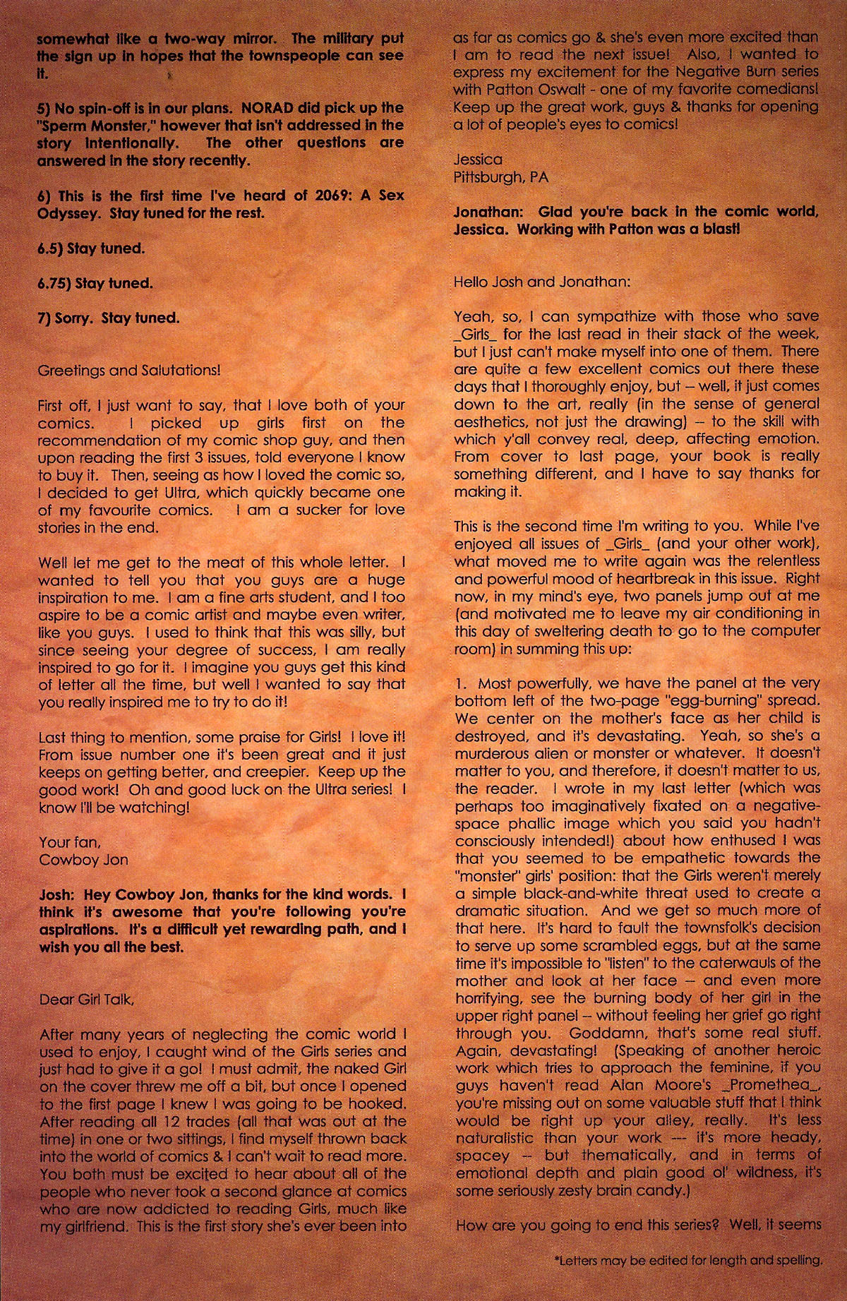 Read online Girls comic -  Issue #16 - 25