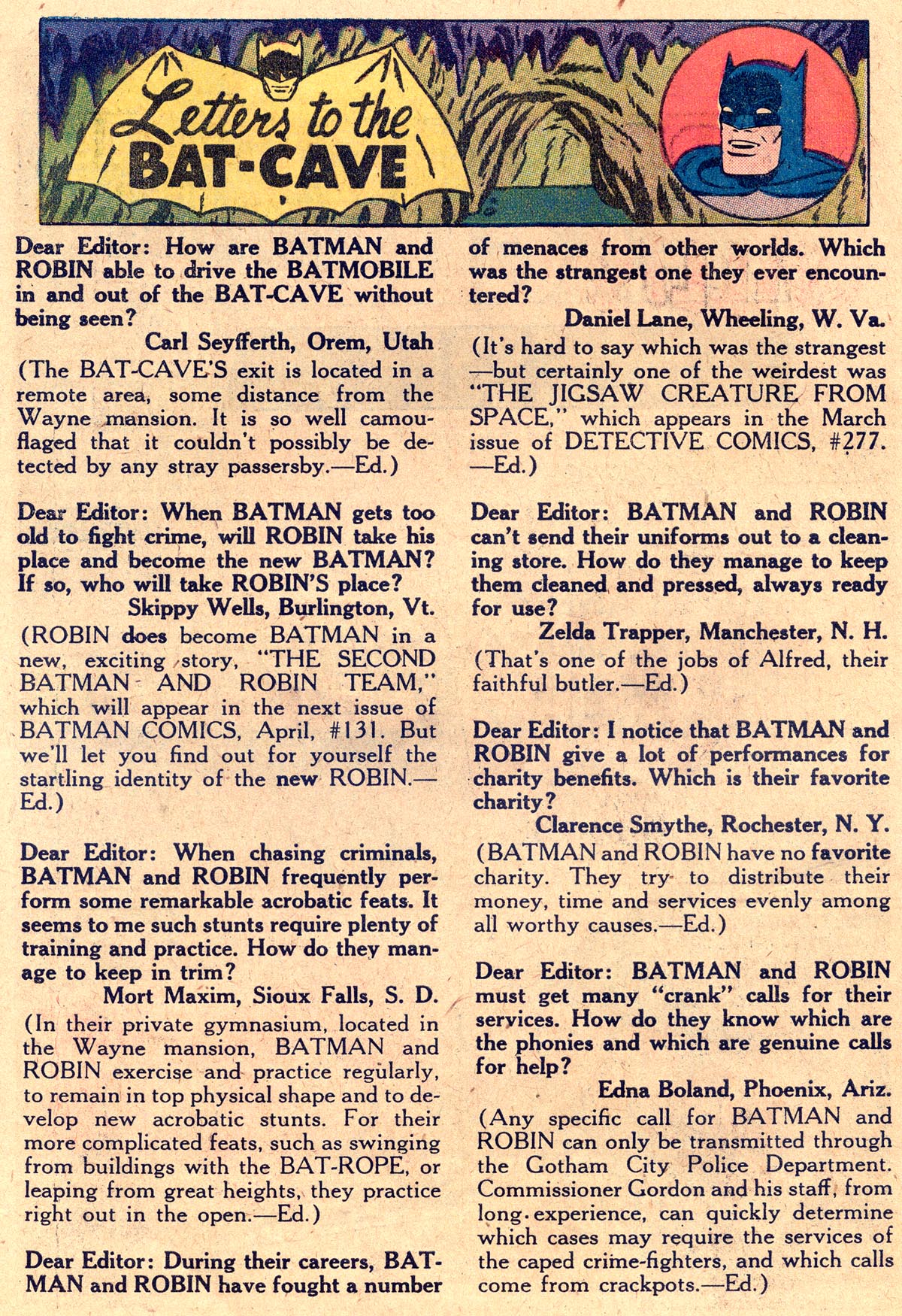 Read online Batman (1940) comic -  Issue #130 - 22