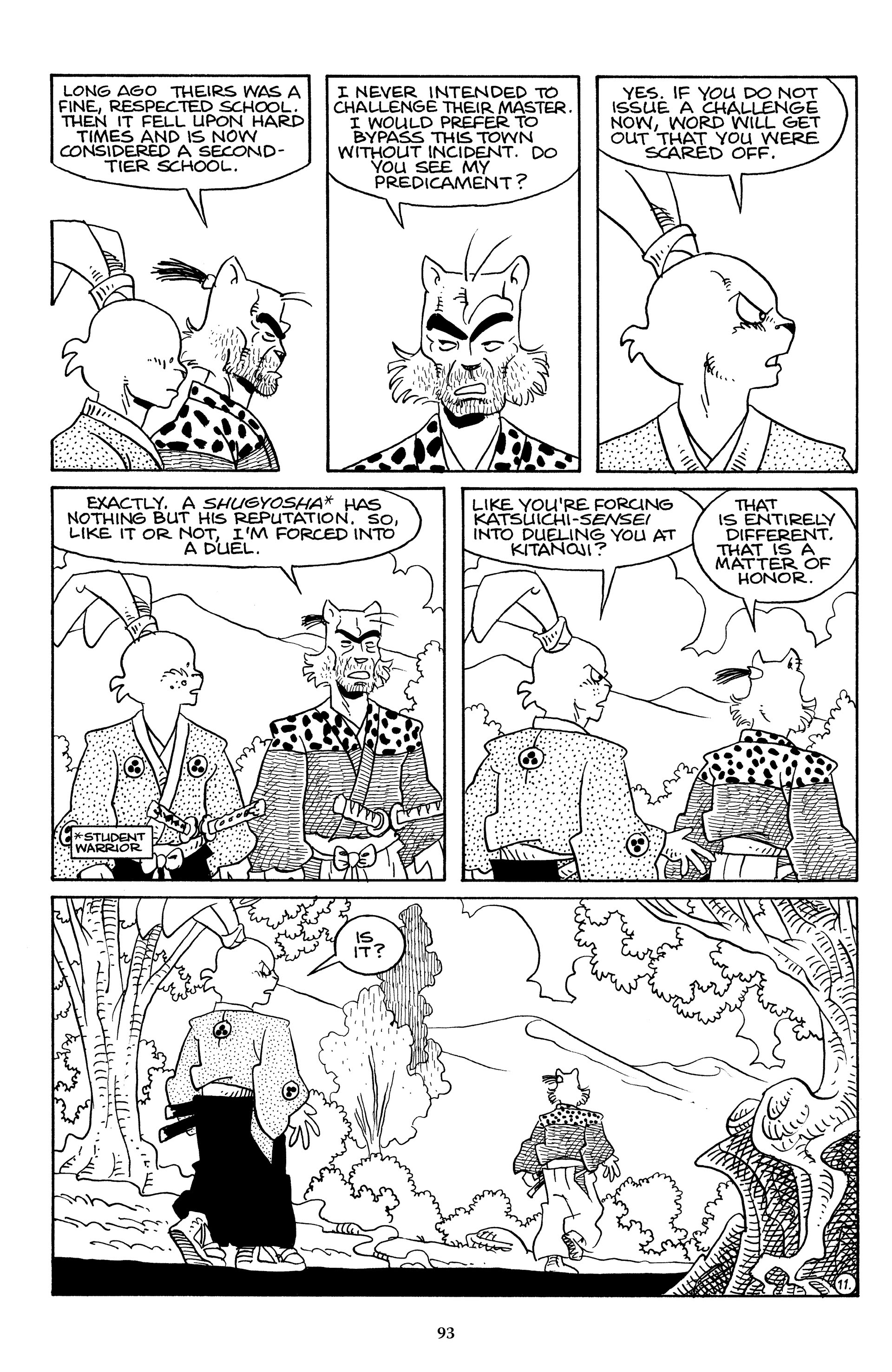 Read online The Usagi Yojimbo Saga (2021) comic -  Issue # TPB 4 (Part 1) - 92