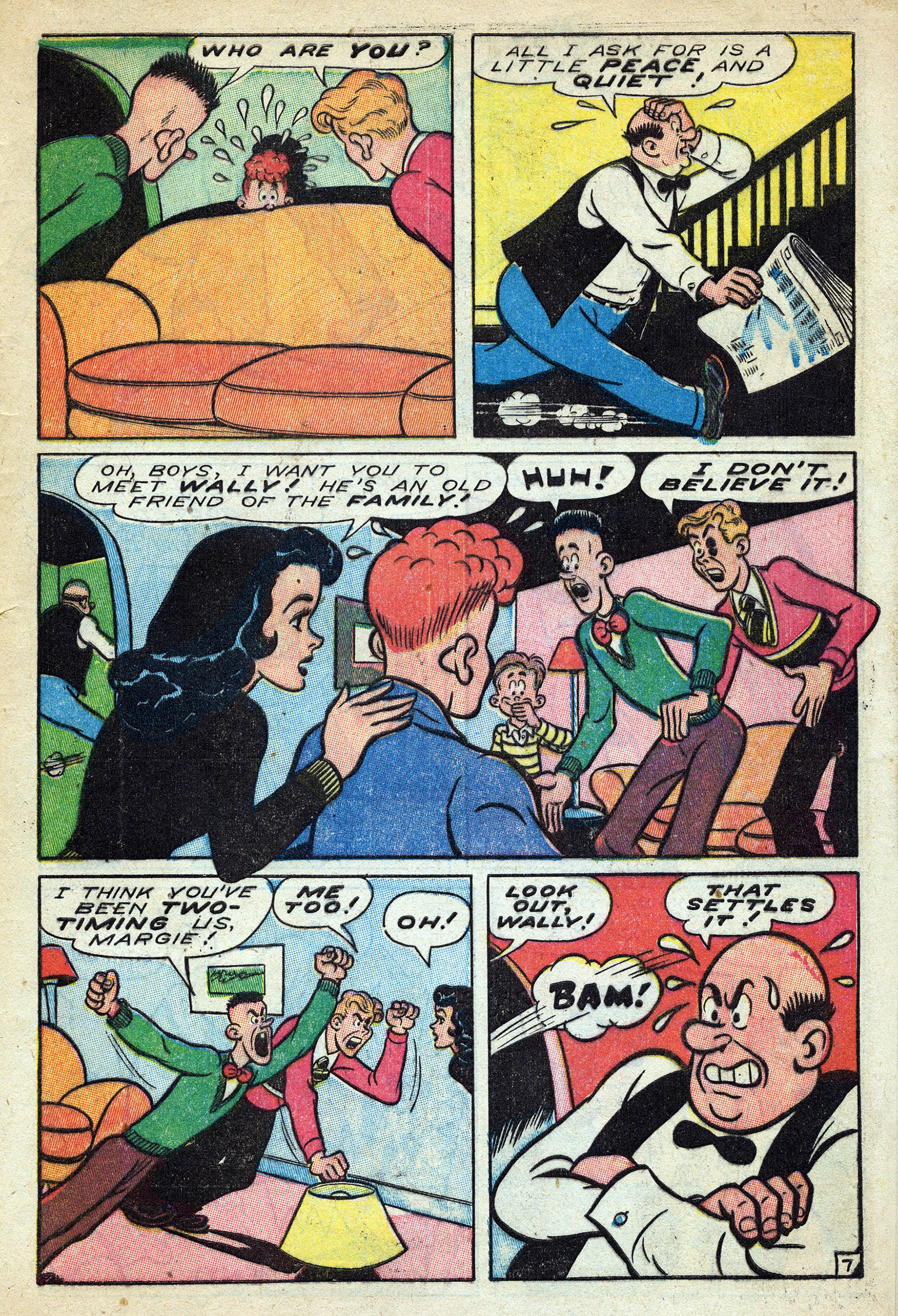 Read online Margie Comics comic -  Issue #35 - 47