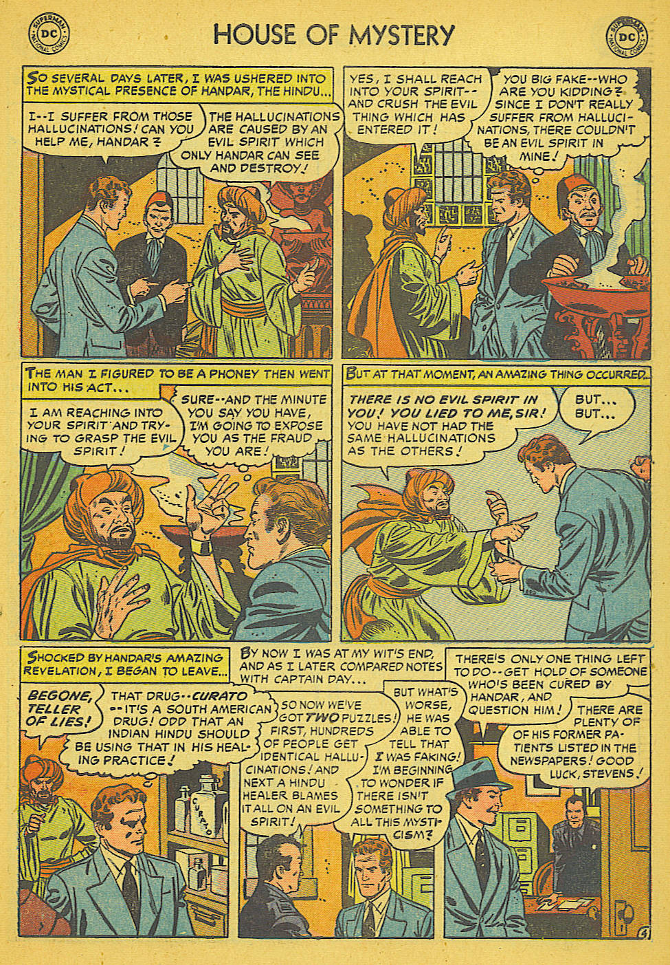 Read online House of Mystery (1951) comic -  Issue #33 - 31